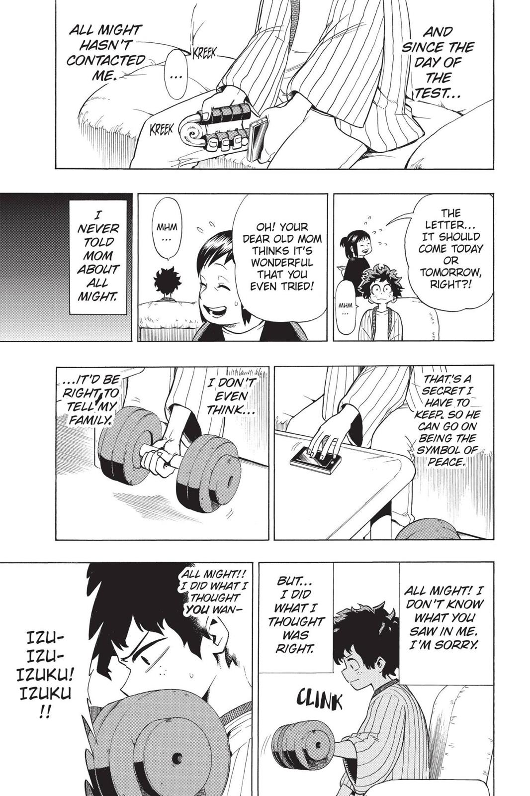 My Hero Academia Chapter 4