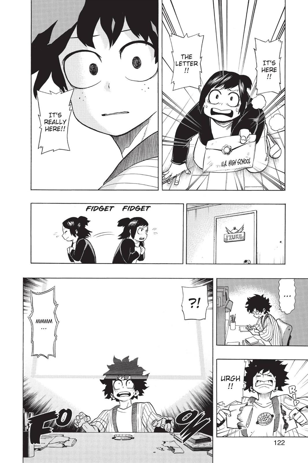 My Hero Academia Chapter 4
