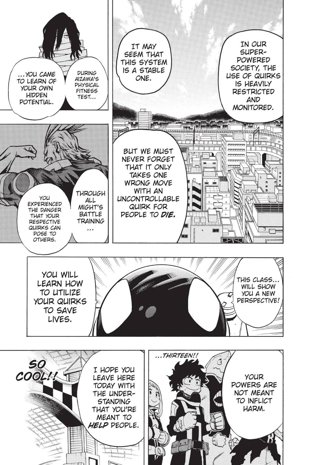 My Hero Academia Chapter 11