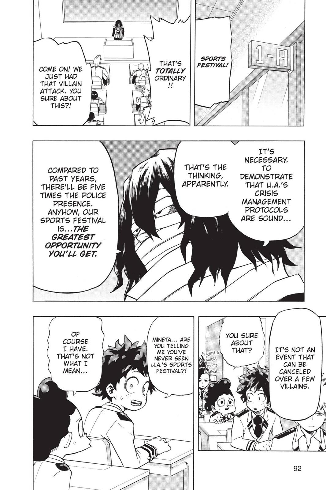 My Hero Academia Chapter 20
