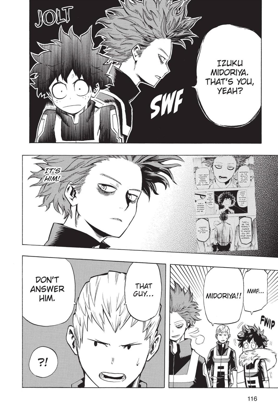 My Hero Academia Chapter 32