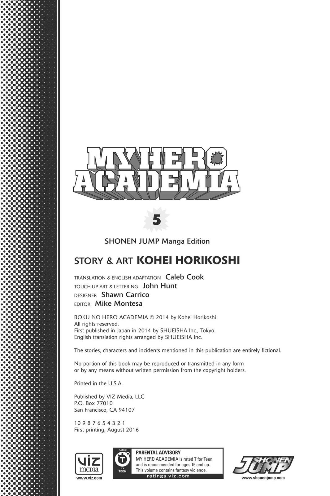 My Hero Academia Chapter 35