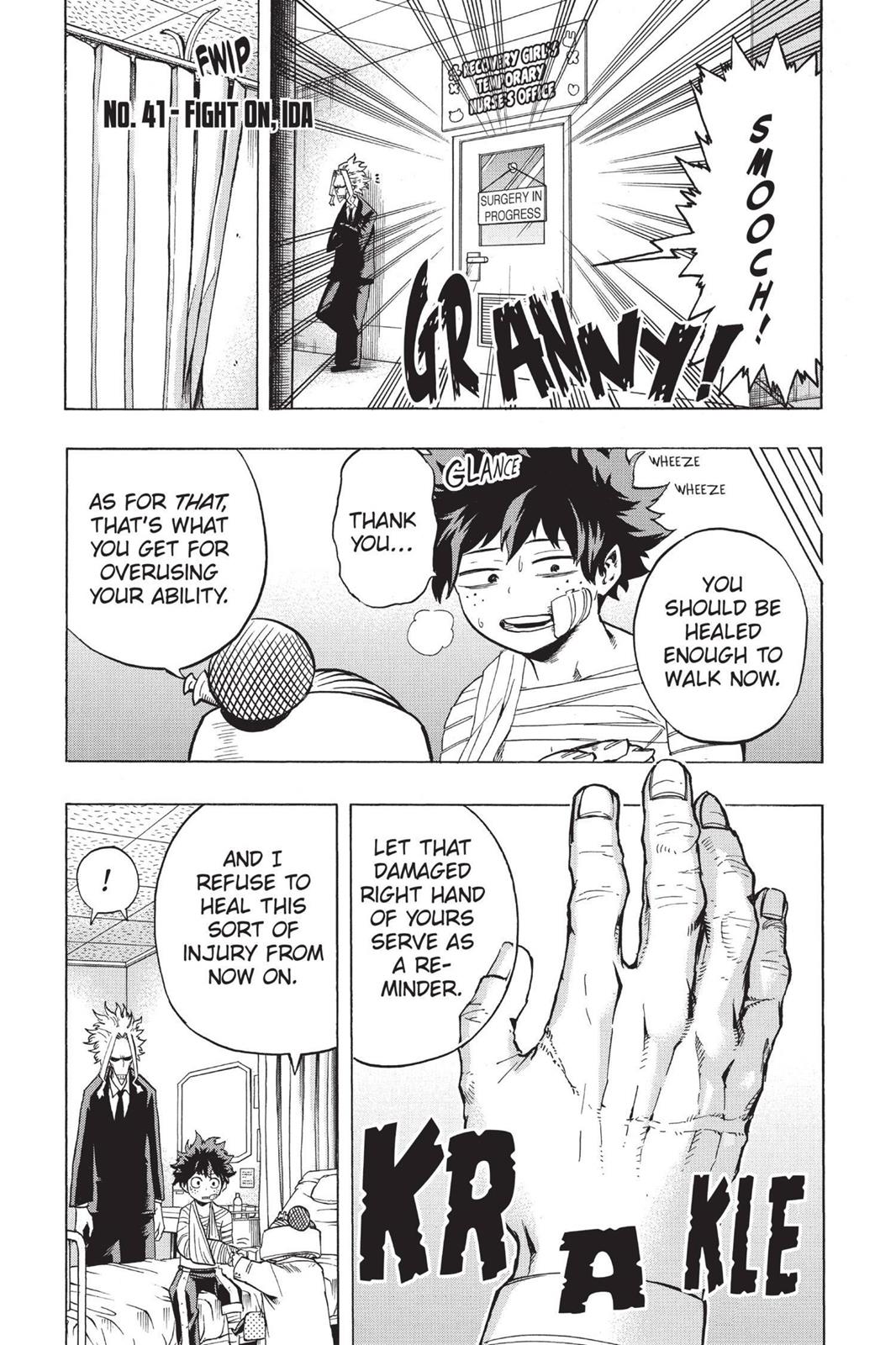 My Hero Academia Chapter 40