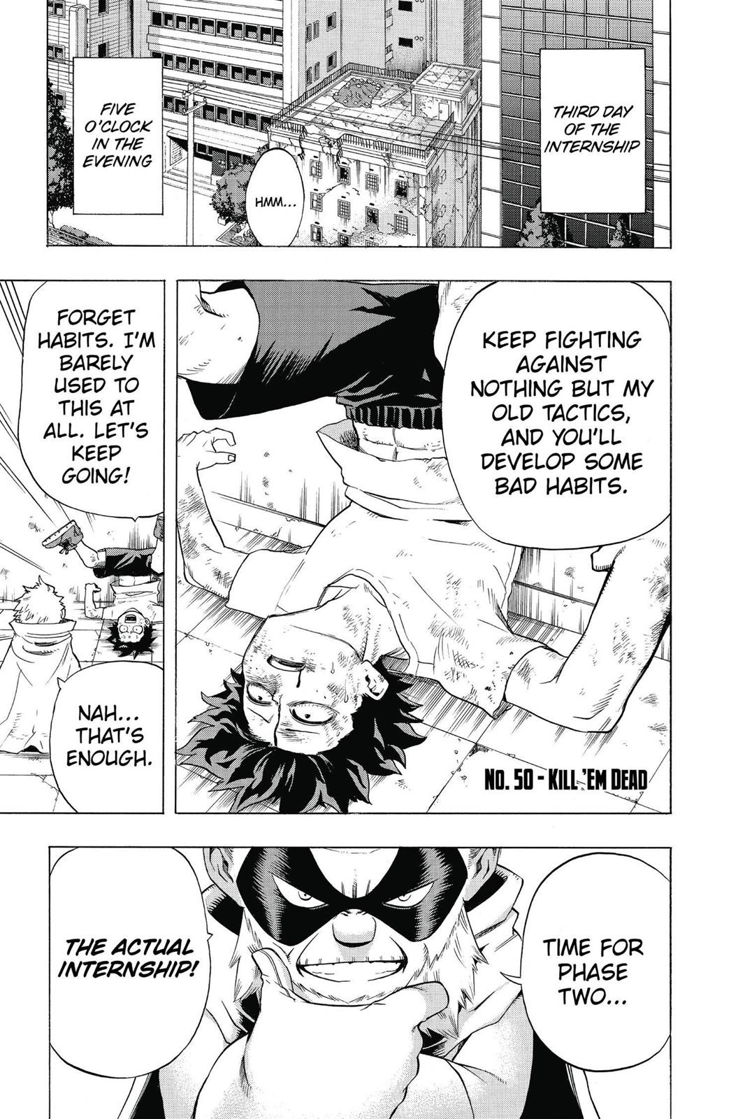 My Hero Academia Chapter 49