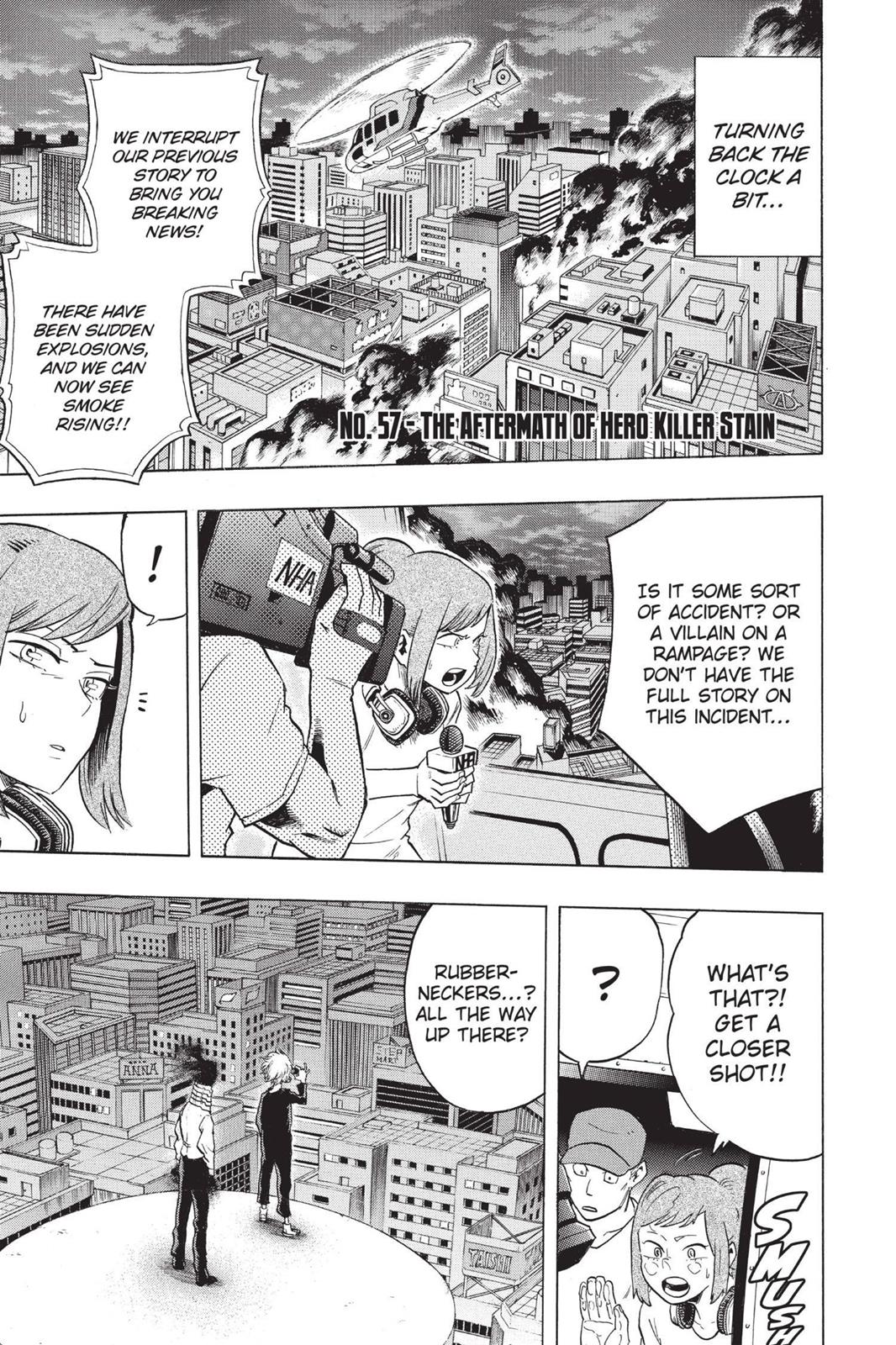 My Hero Academia Chapter 57