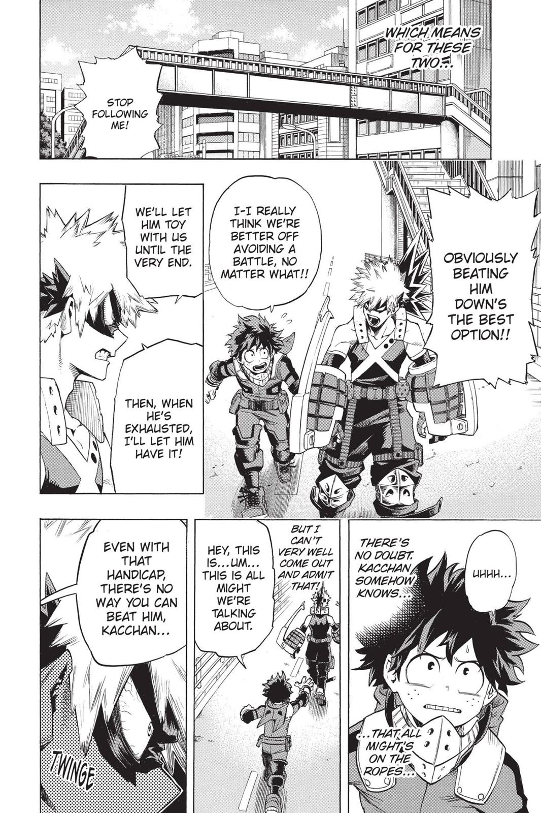 My Hero Academia Chapter 61