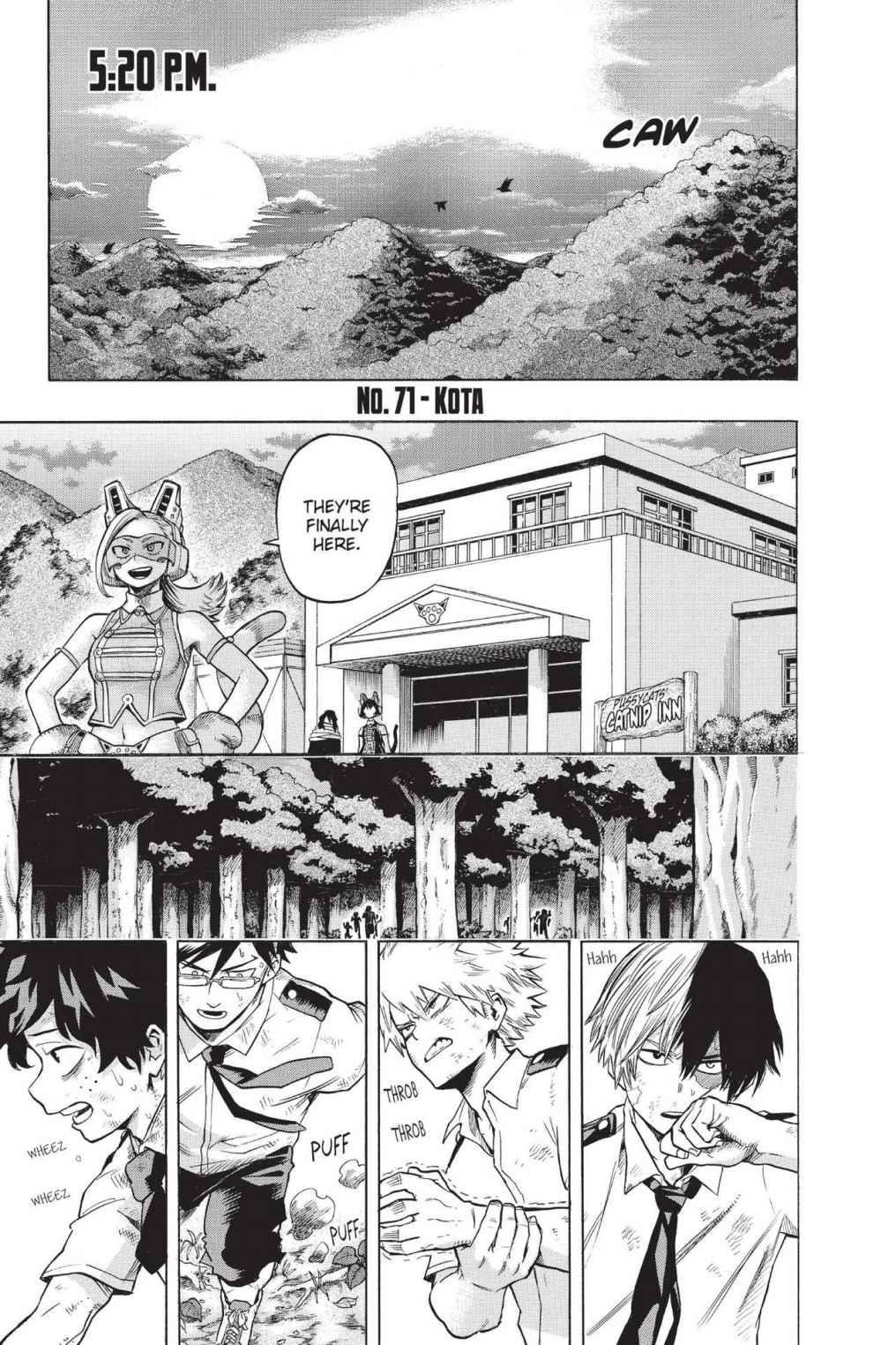 My Hero Academia Chapter 71