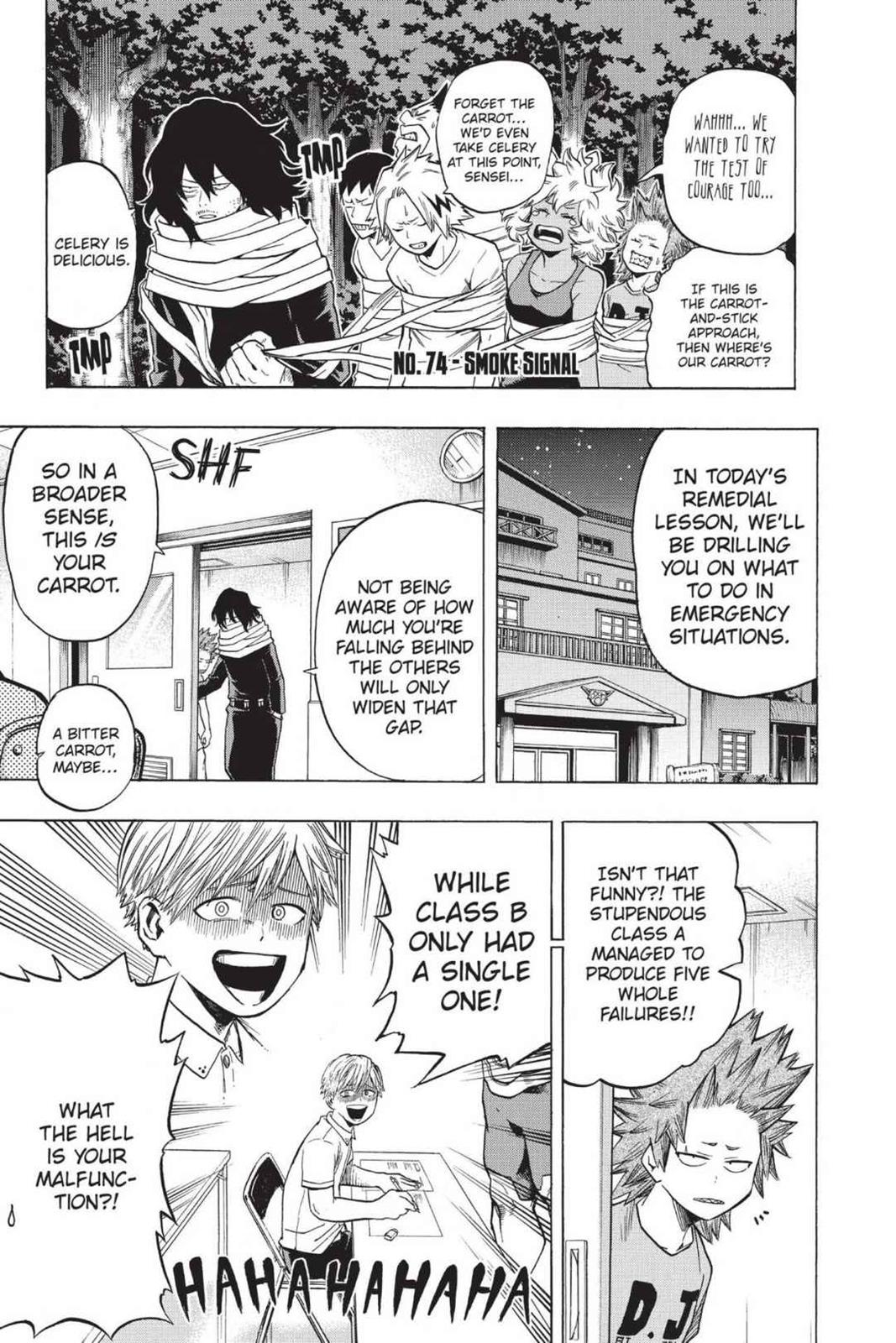 My Hero Academia Chapter 72