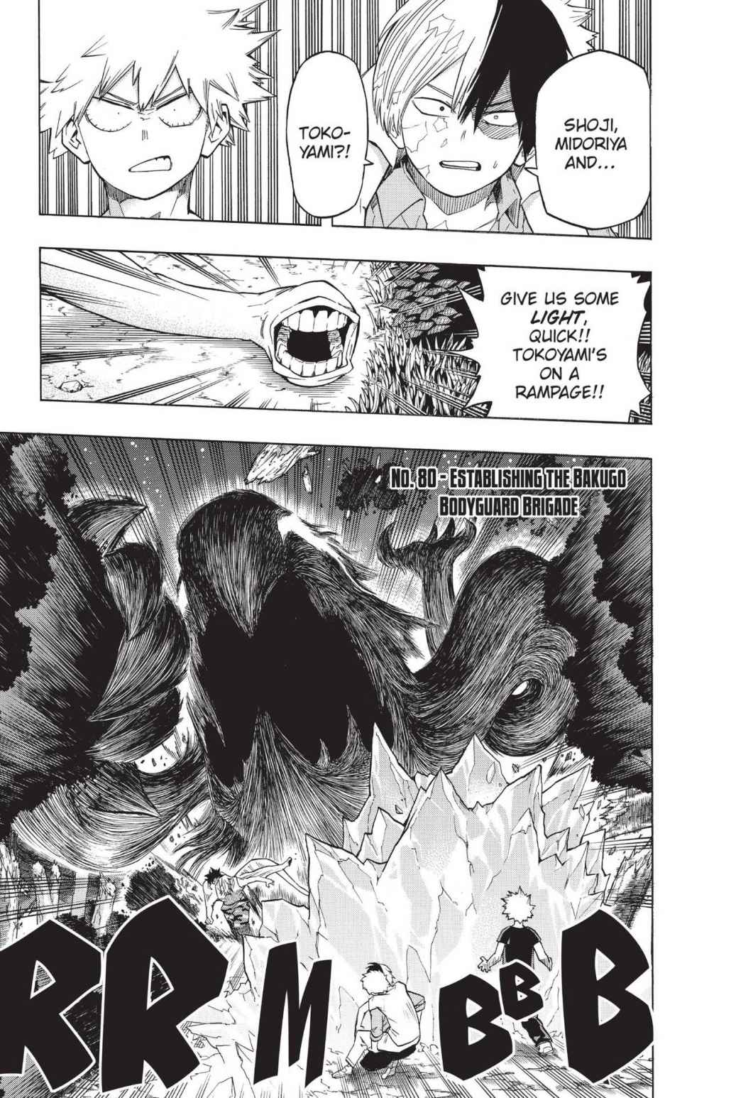 My Hero Academia Chapter 80