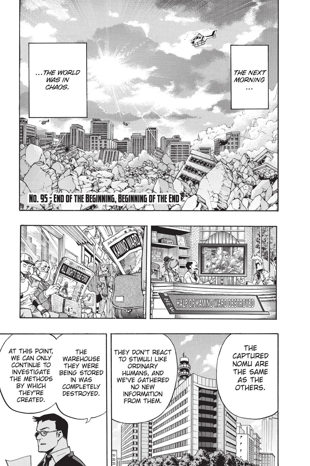 My Hero Academia Chapter 95