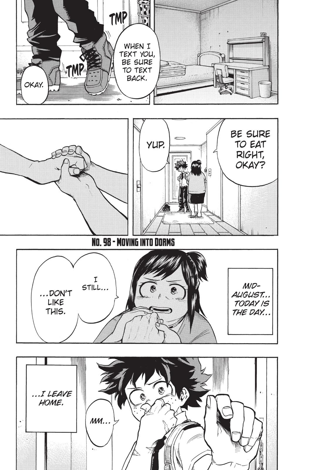 My Hero Academia Chapter 98