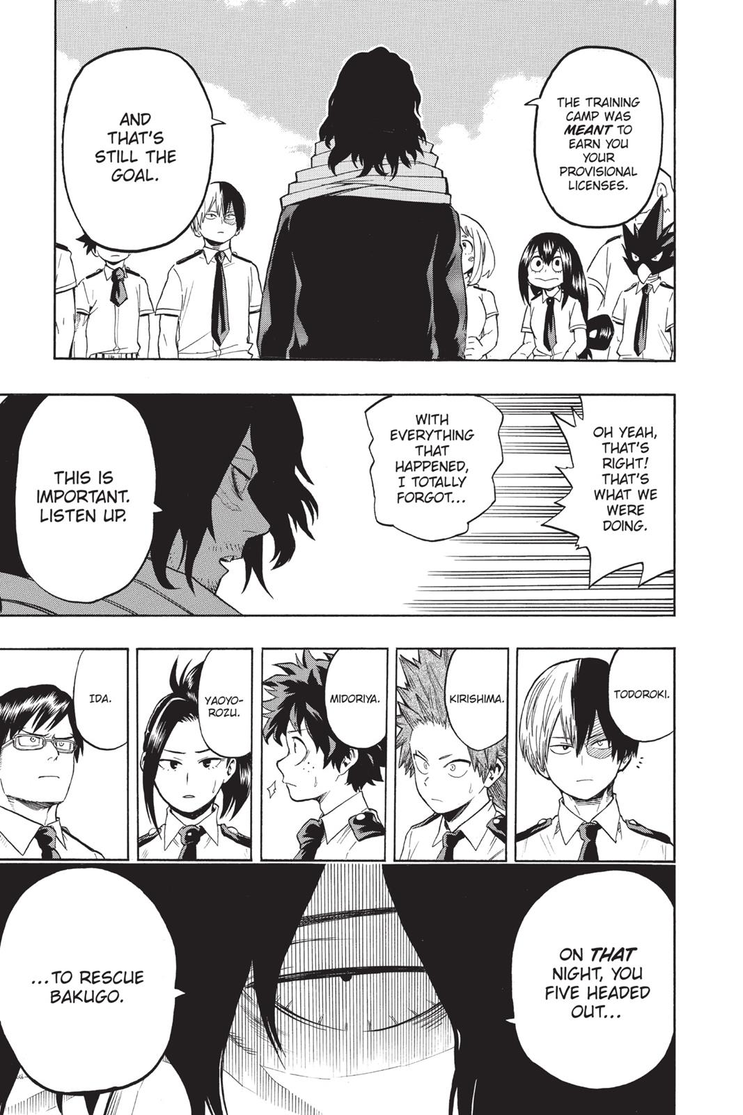 My Hero Academia Chapter 98