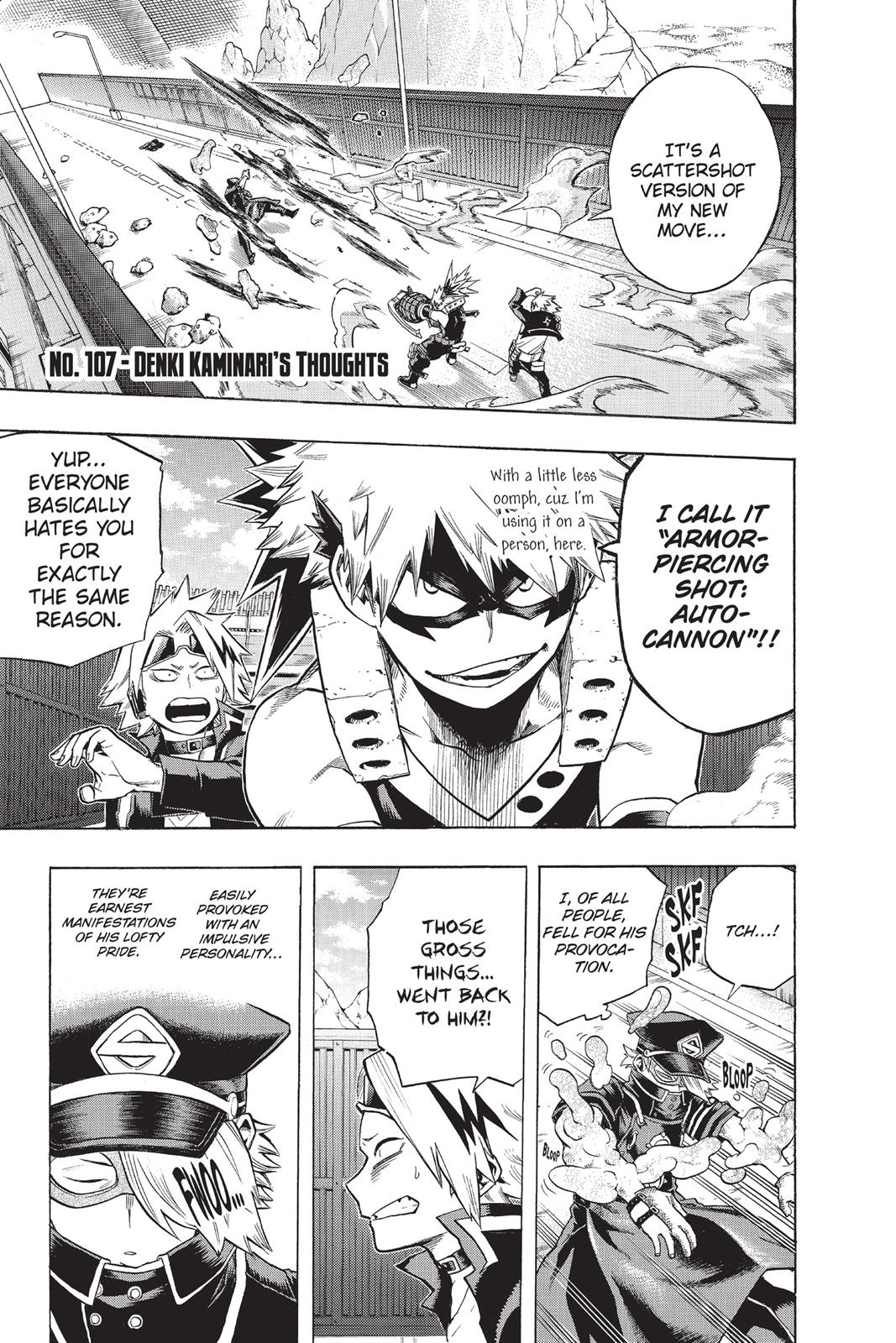 My Hero Academia Chapter 107
