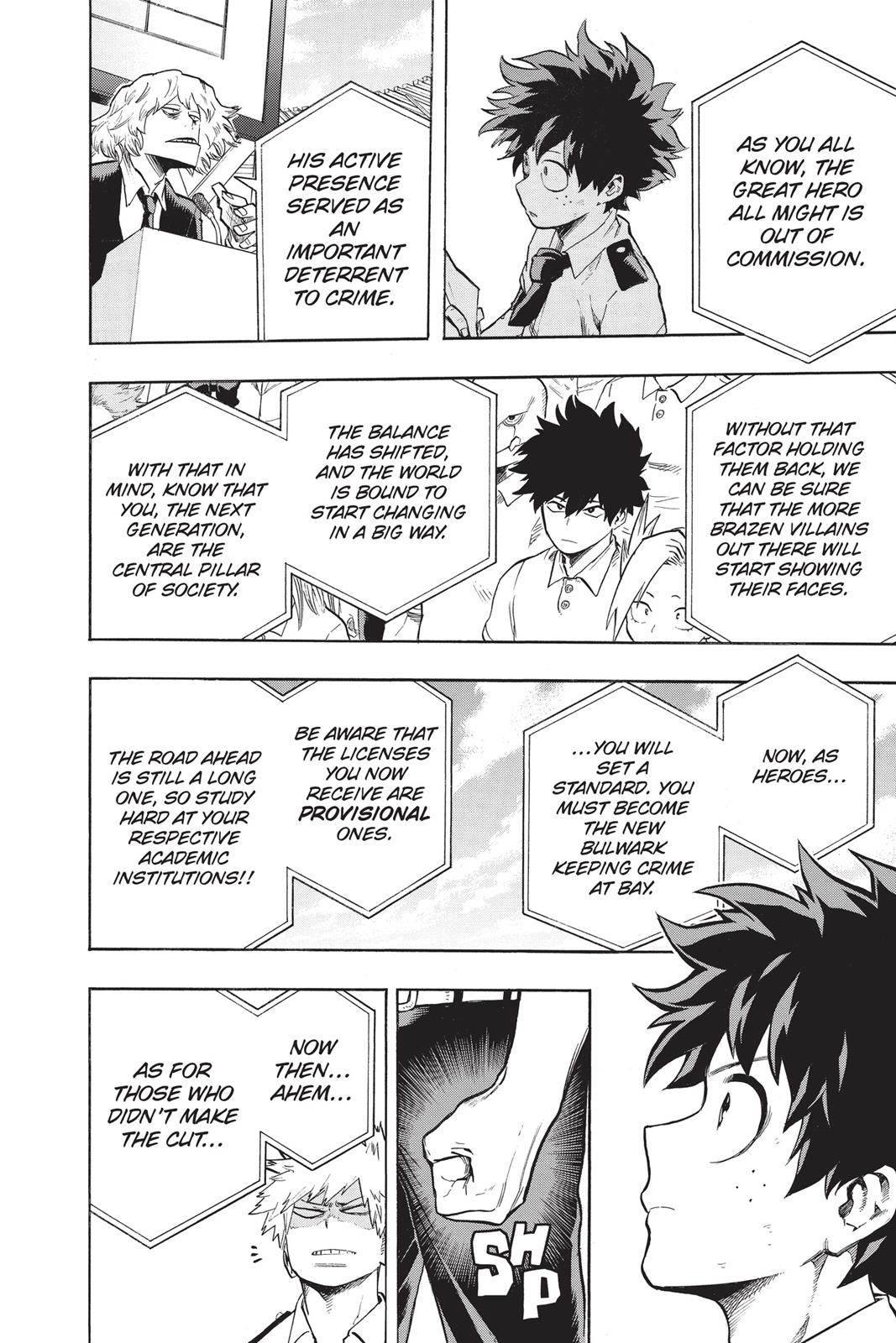 My Hero Academia Chapter 112