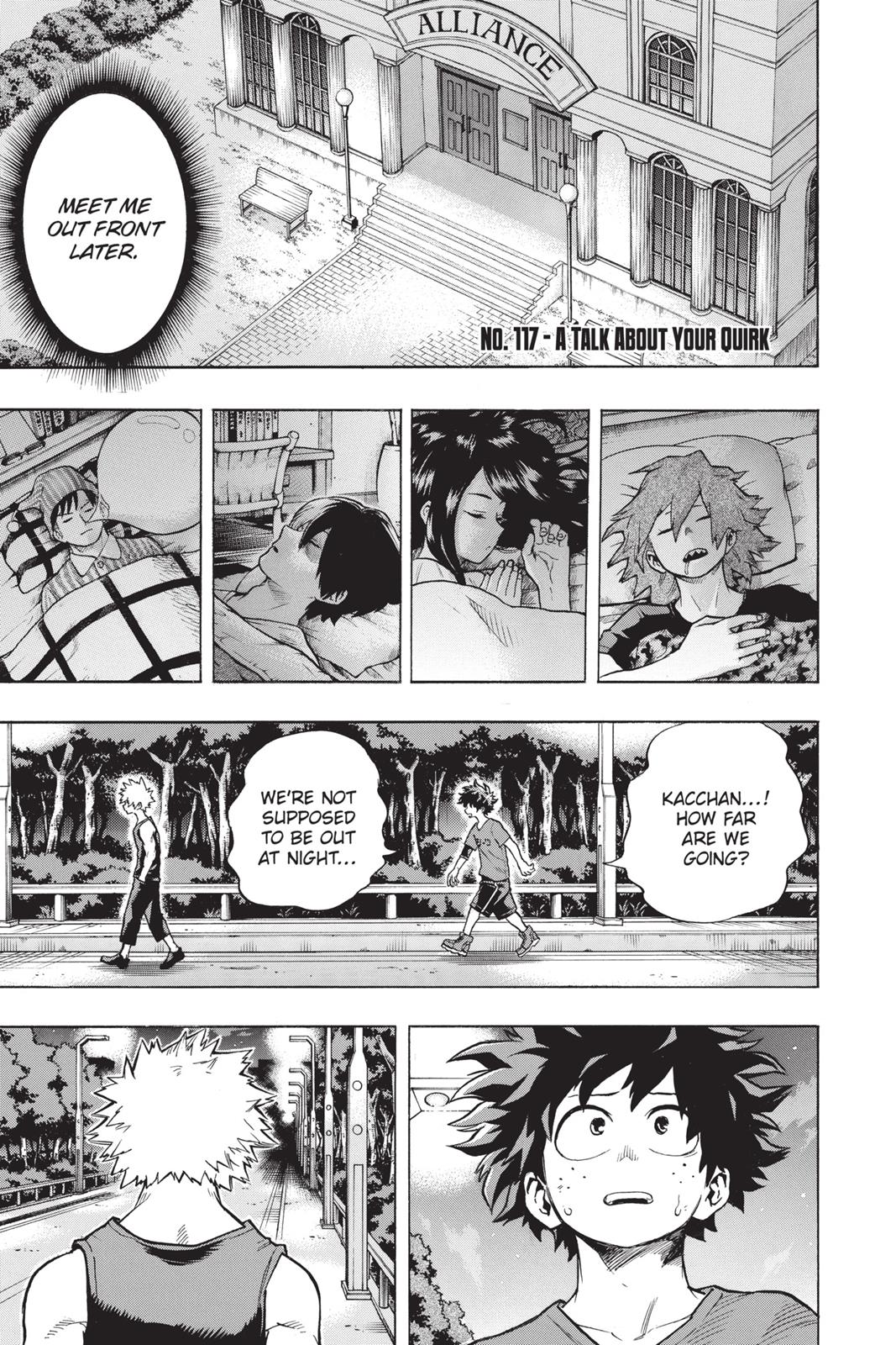 My Hero Academia Chapter 116