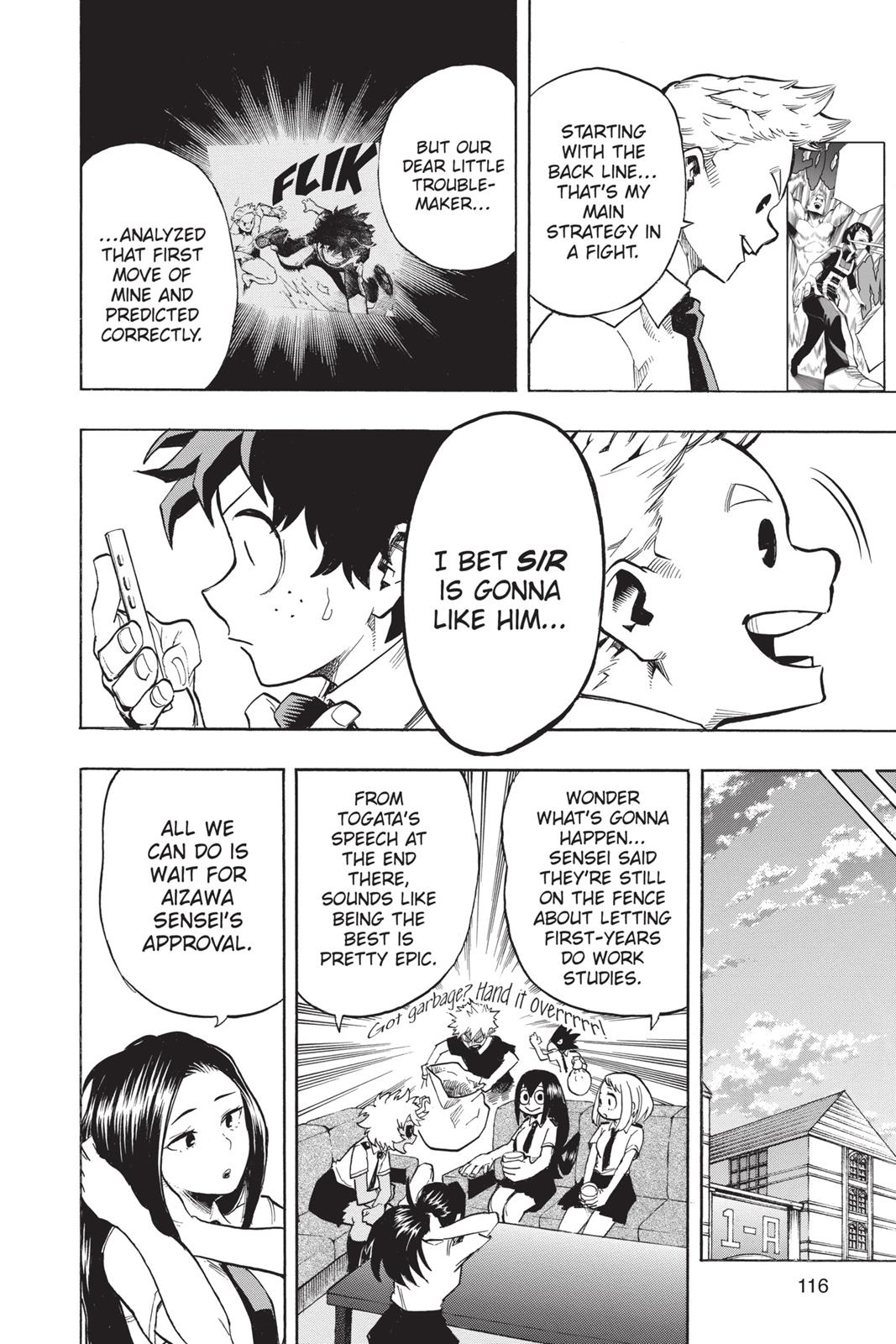 My Hero Academia Chapter 124