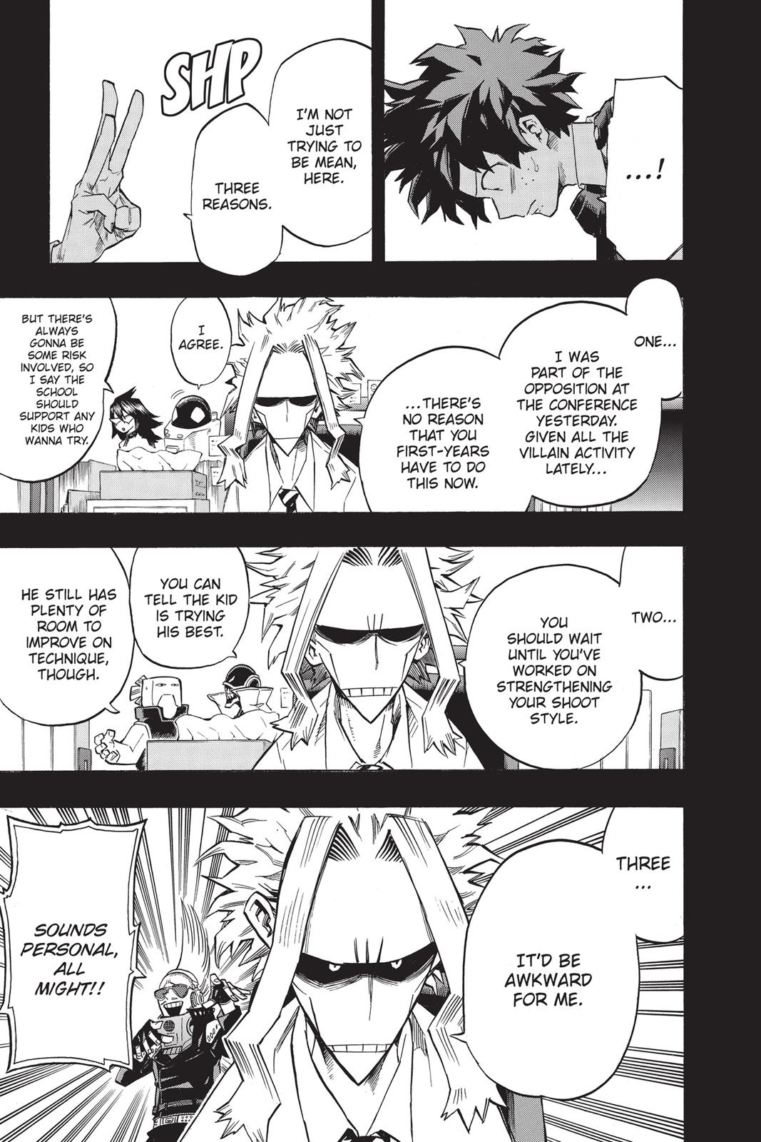 My Hero Academia Chapter 126
