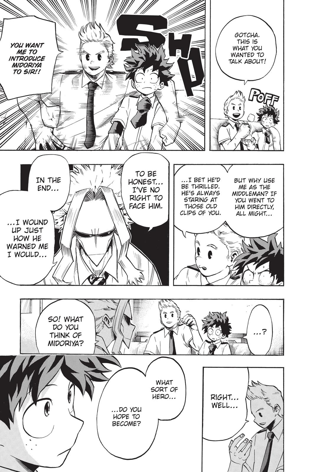 My Hero Academia Chapter 126