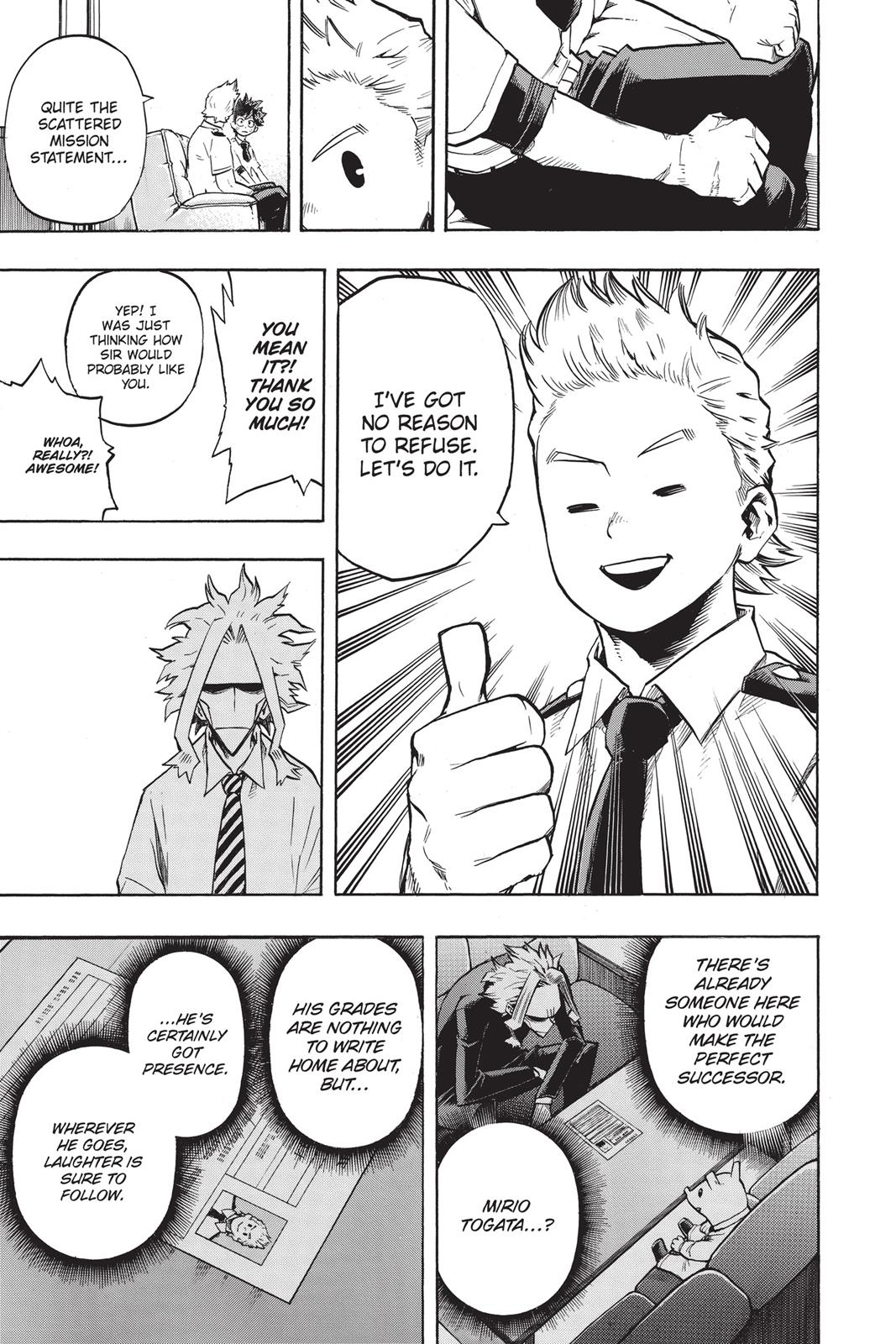 My Hero Academia Chapter 126