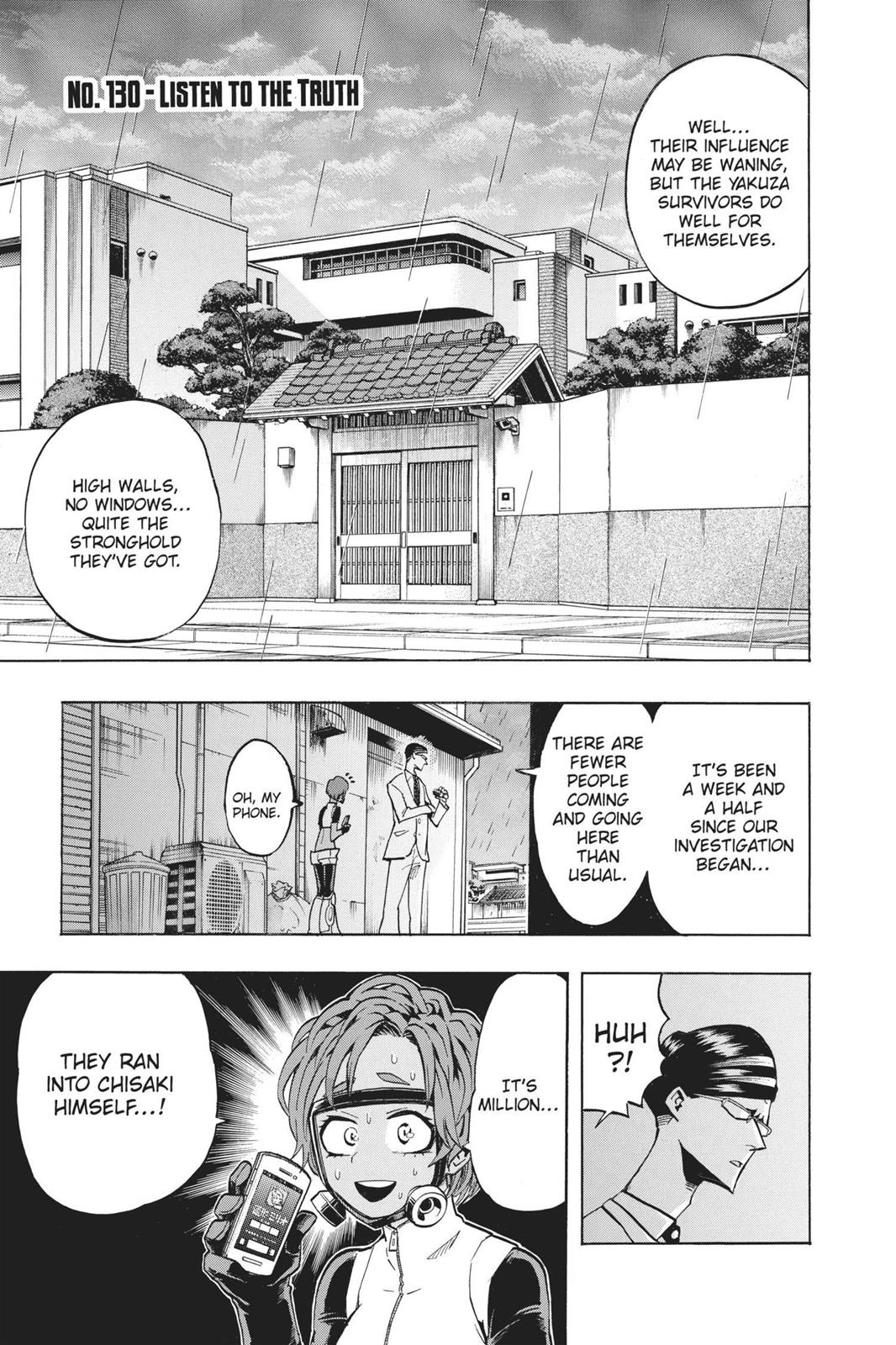 My Hero Academia Chapter 130