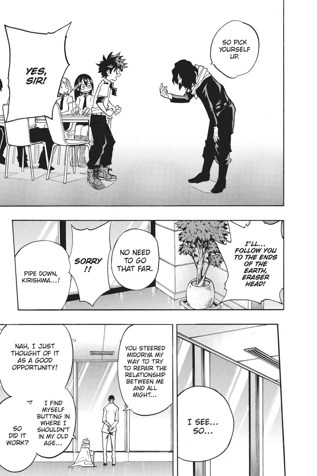 My Hero Academia Chapter 135