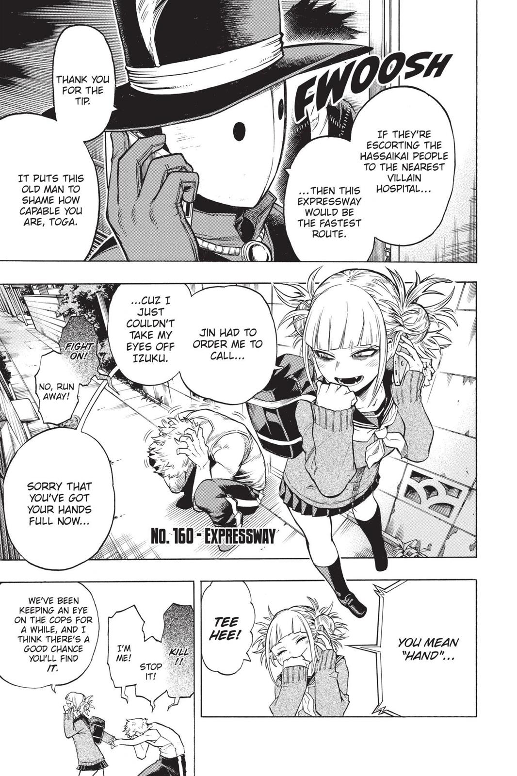 My Hero Academia Chapter 159