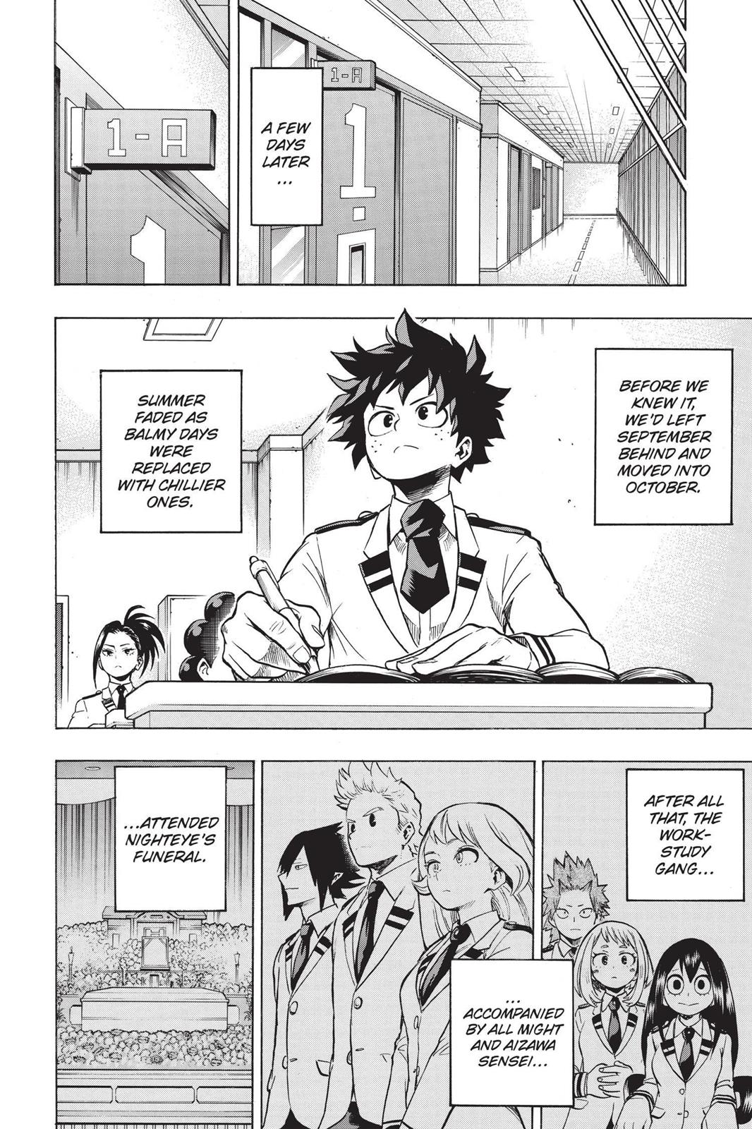 My Hero Academia Chapter 166