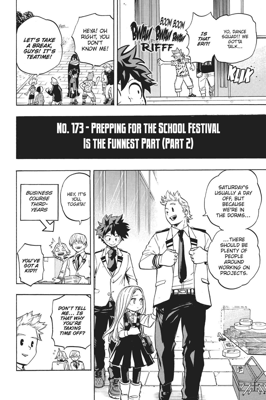 My Hero Academia Chapter 172