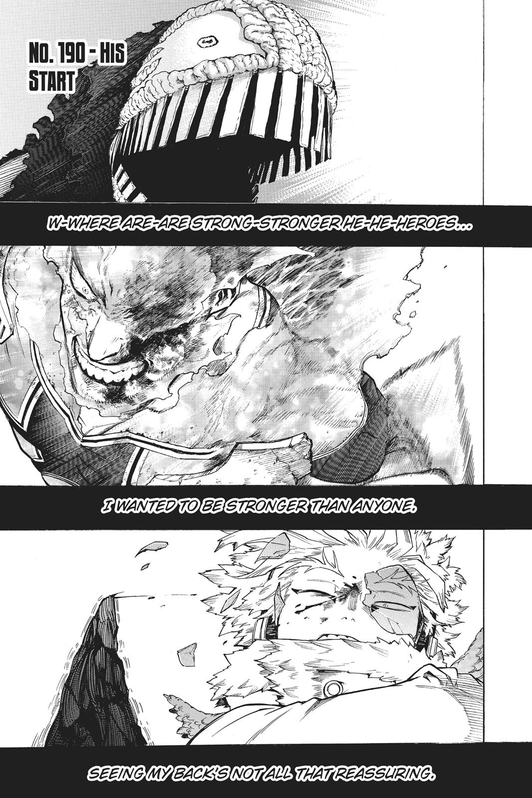 My Hero Academia Chapter 190