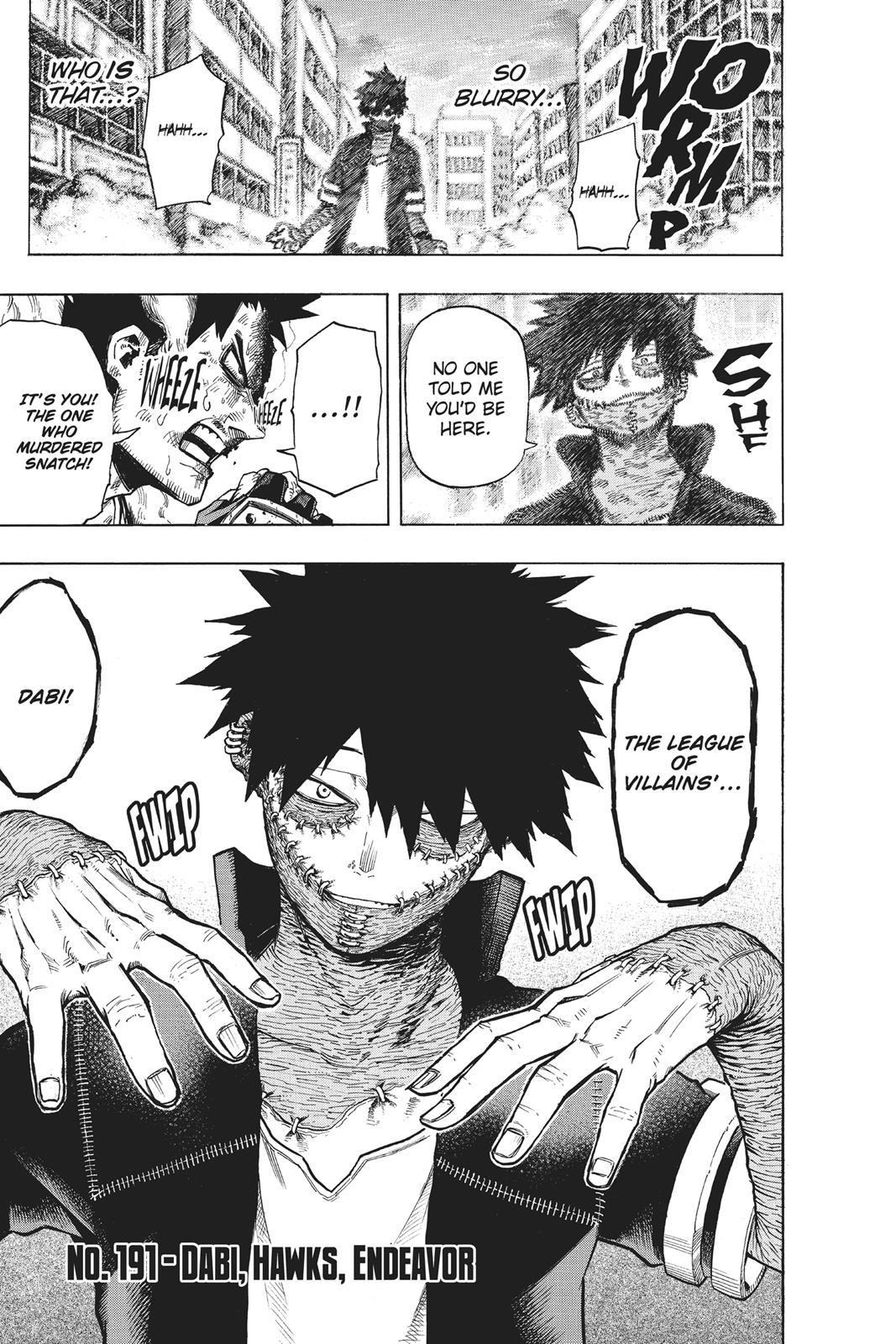My Hero Academia Chapter 191