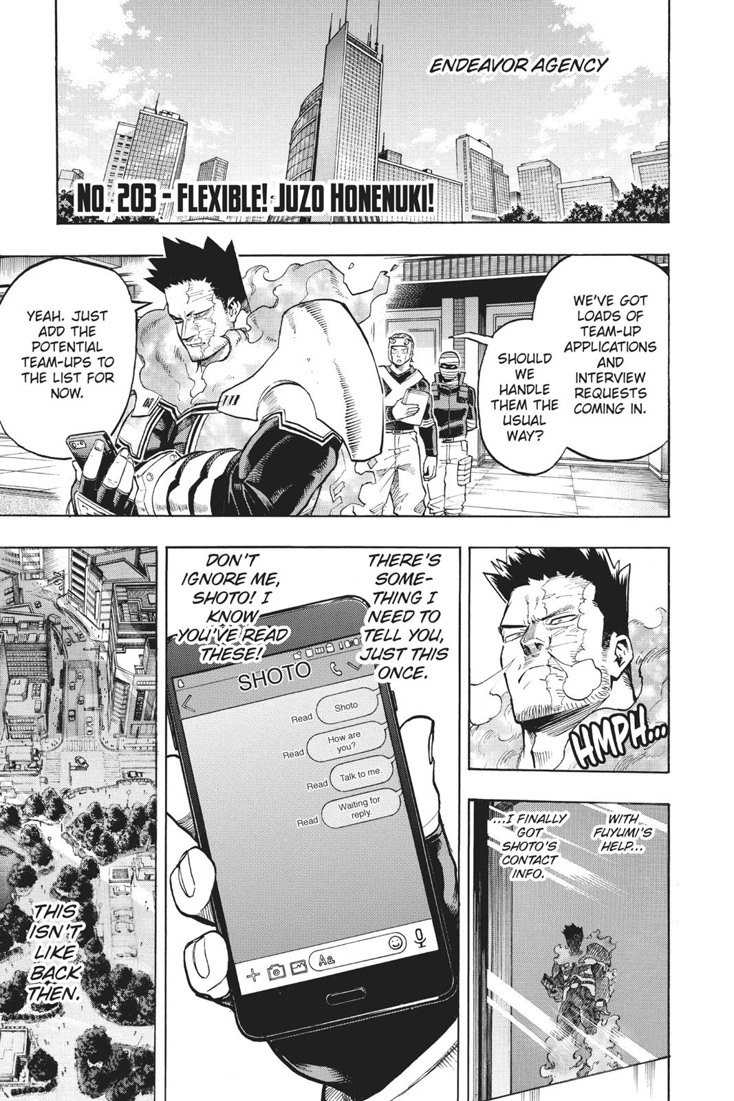 My Hero Academia Chapter 203