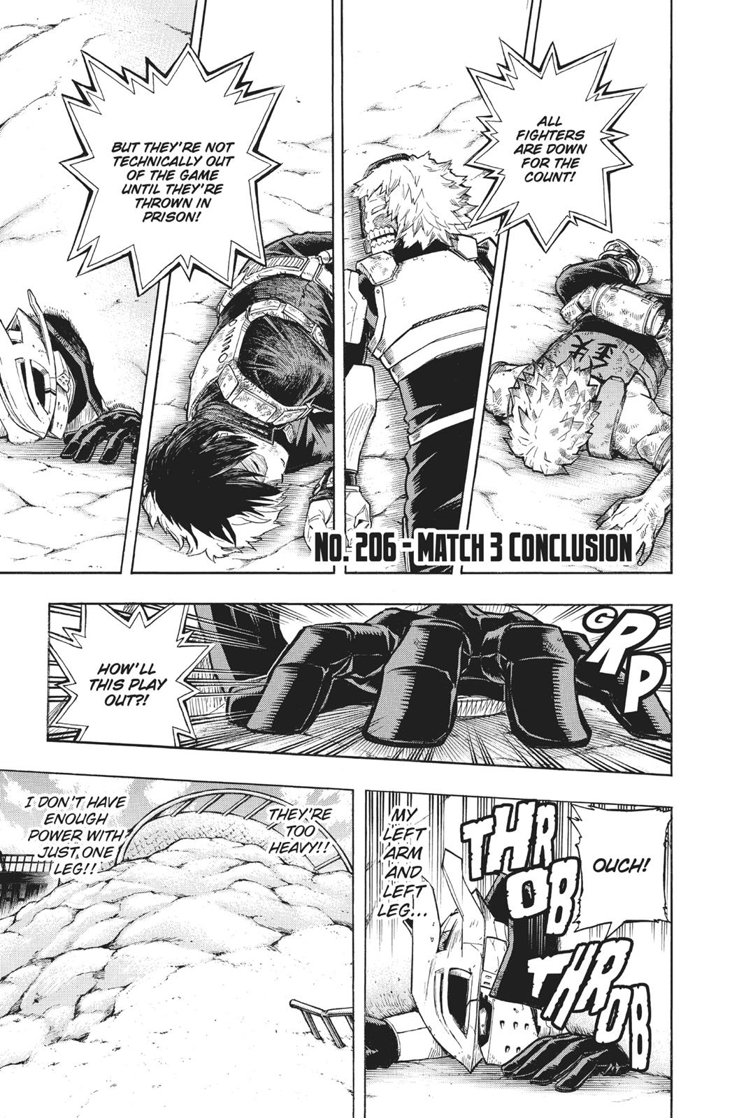 My Hero Academia Chapter 205