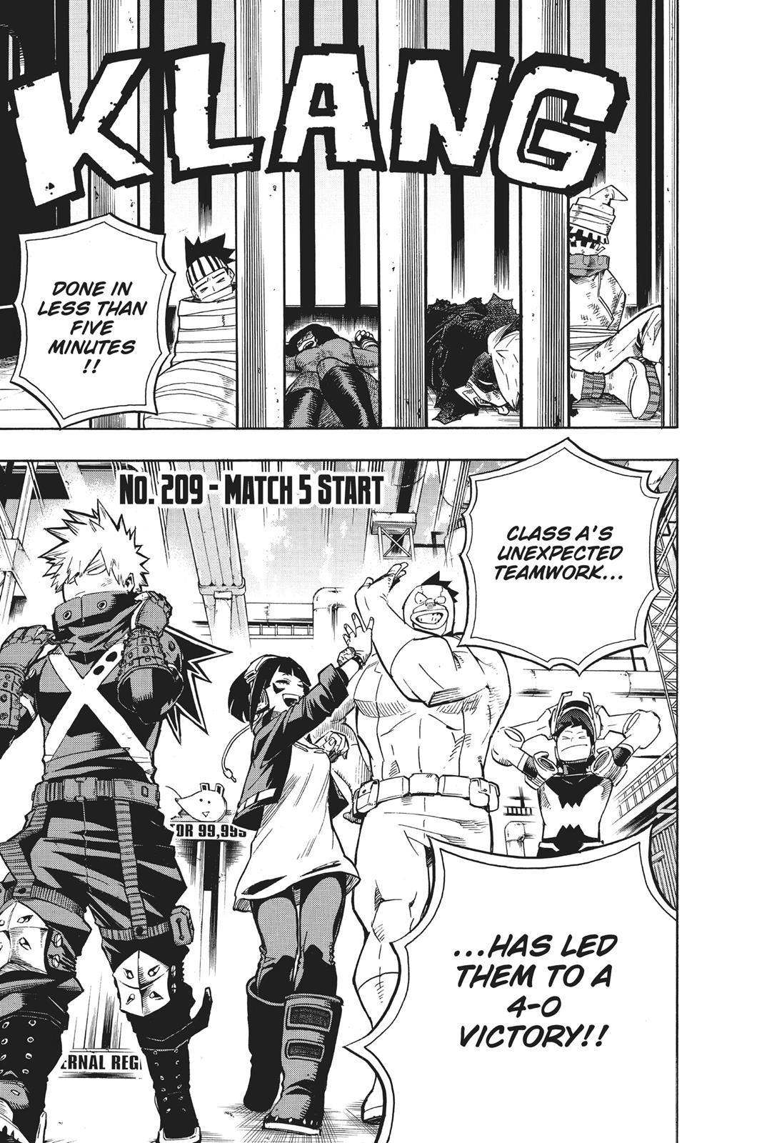 My Hero Academia Chapter 207