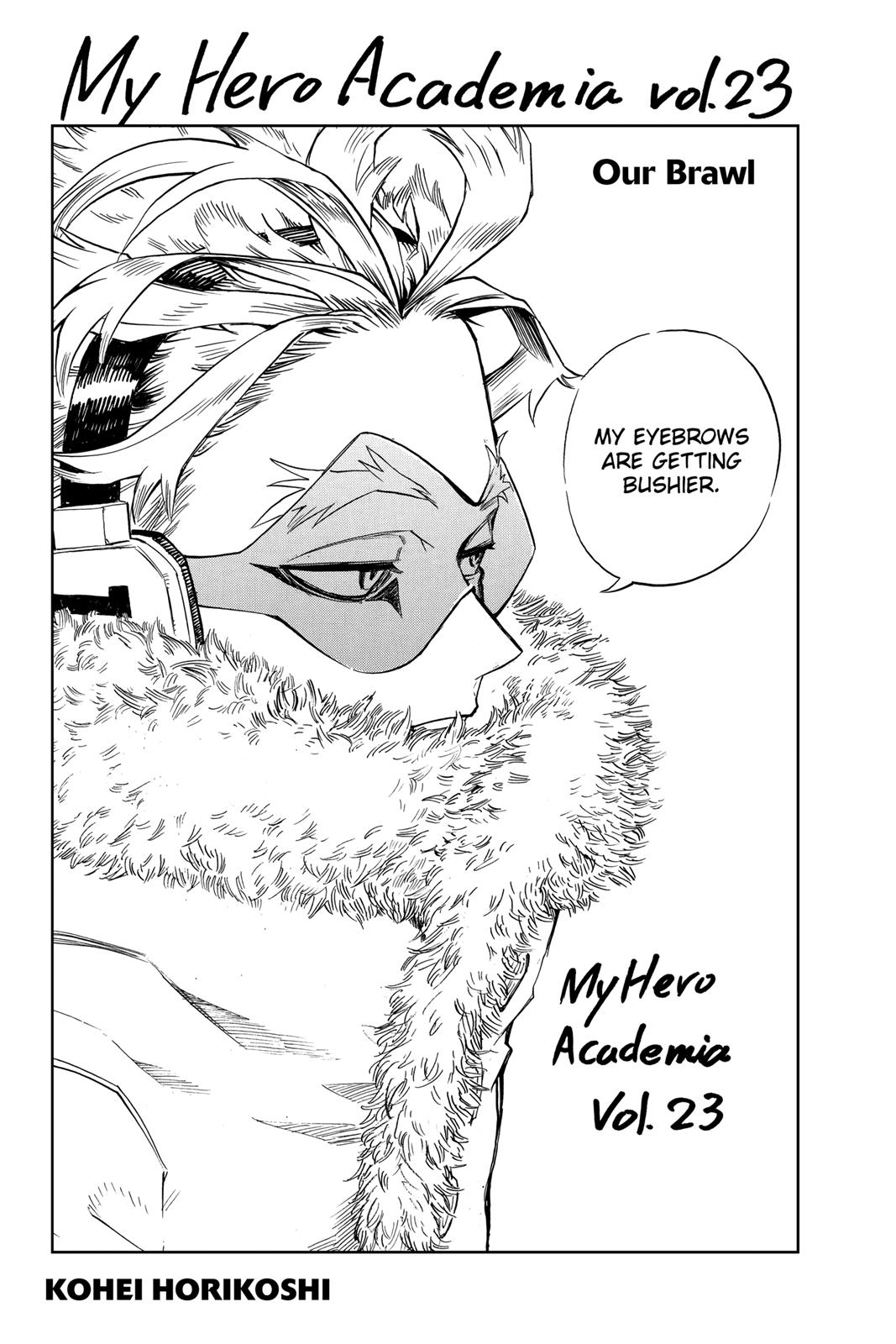 My Hero Academia Chapter 212