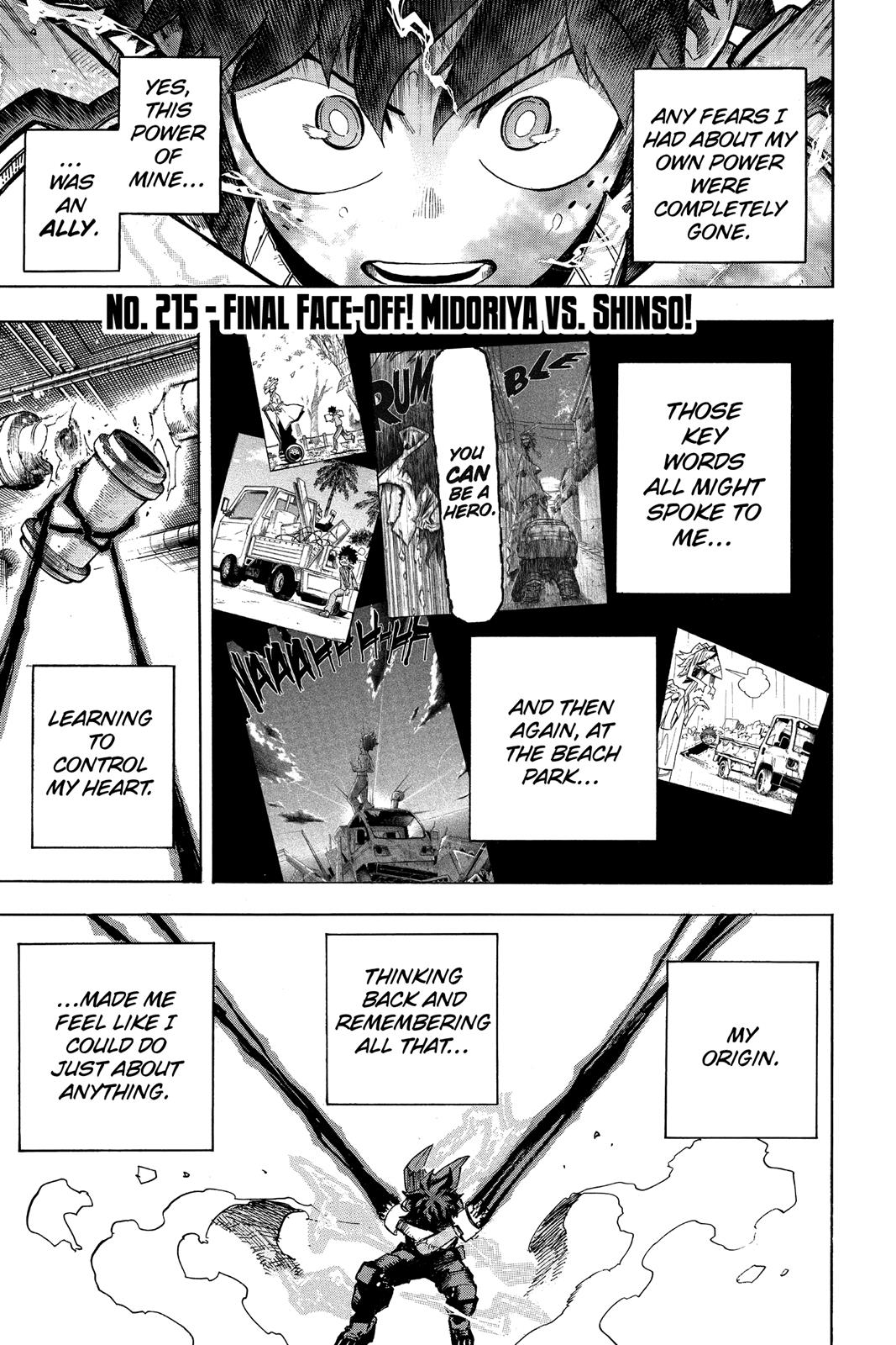 My Hero Academia Chapter 214
