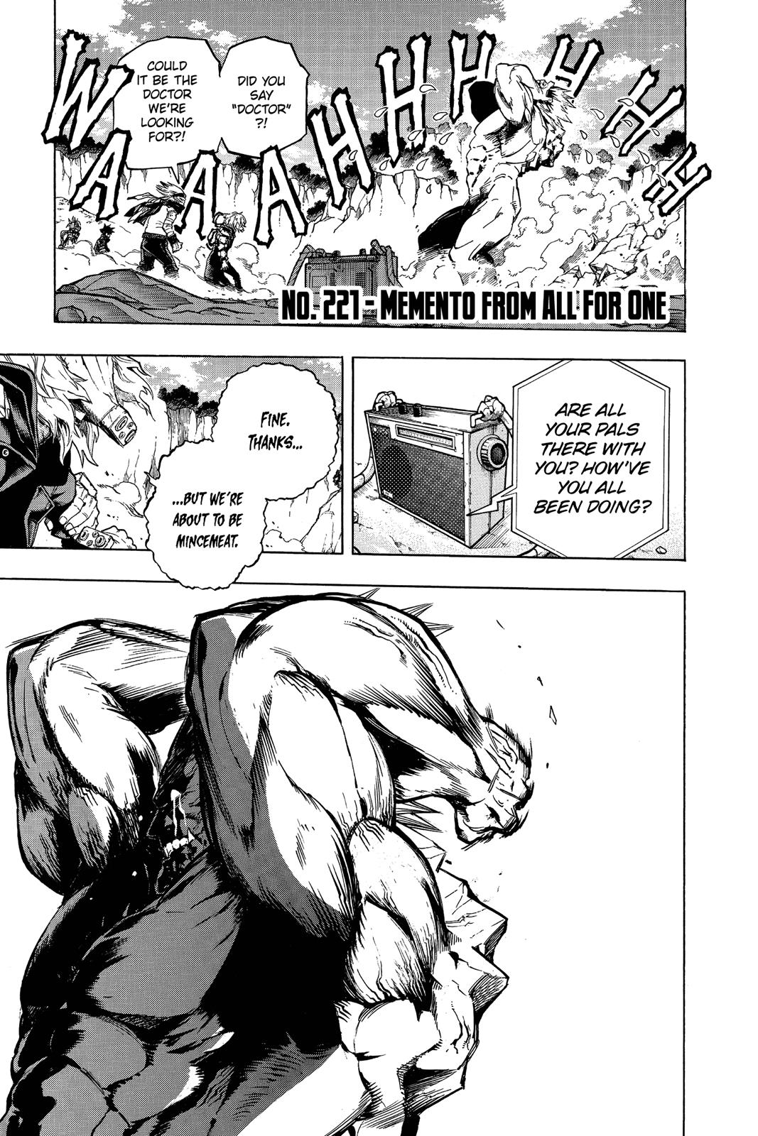 My Hero Academia Chapter 220