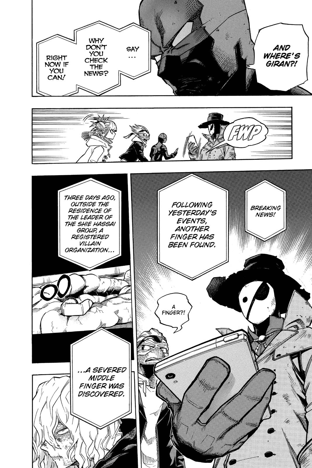 My Hero Academia Chapter 222