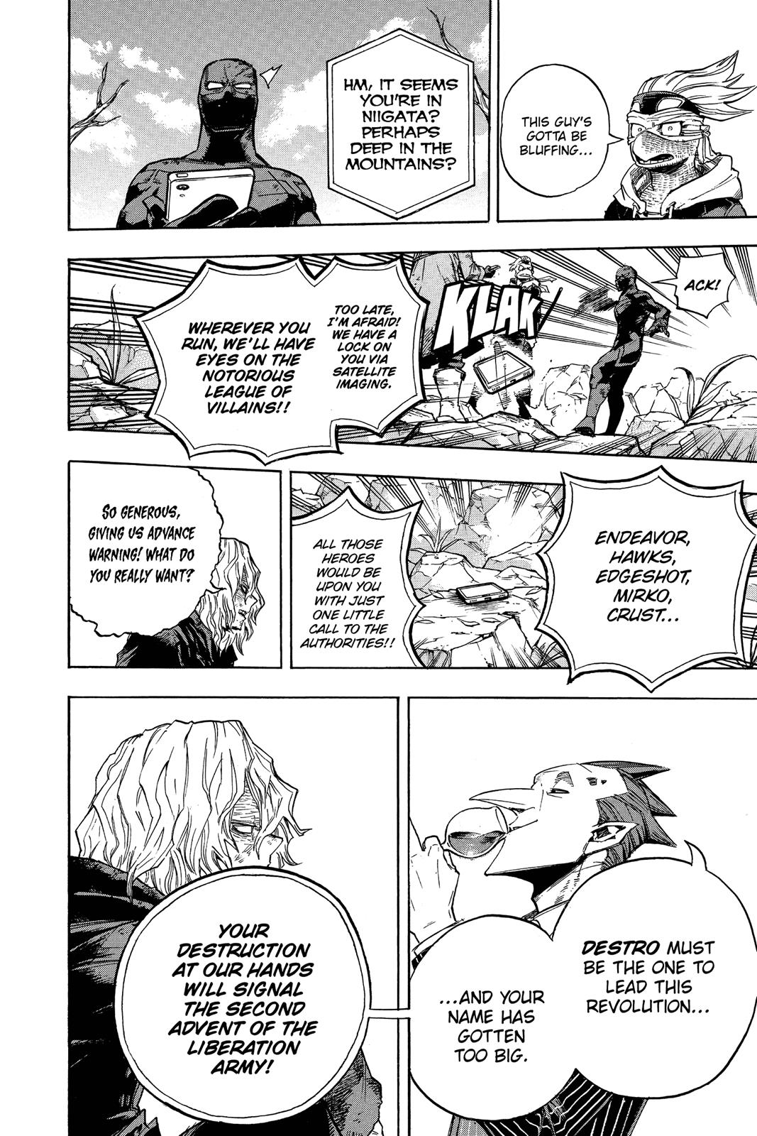My Hero Academia Chapter 222
