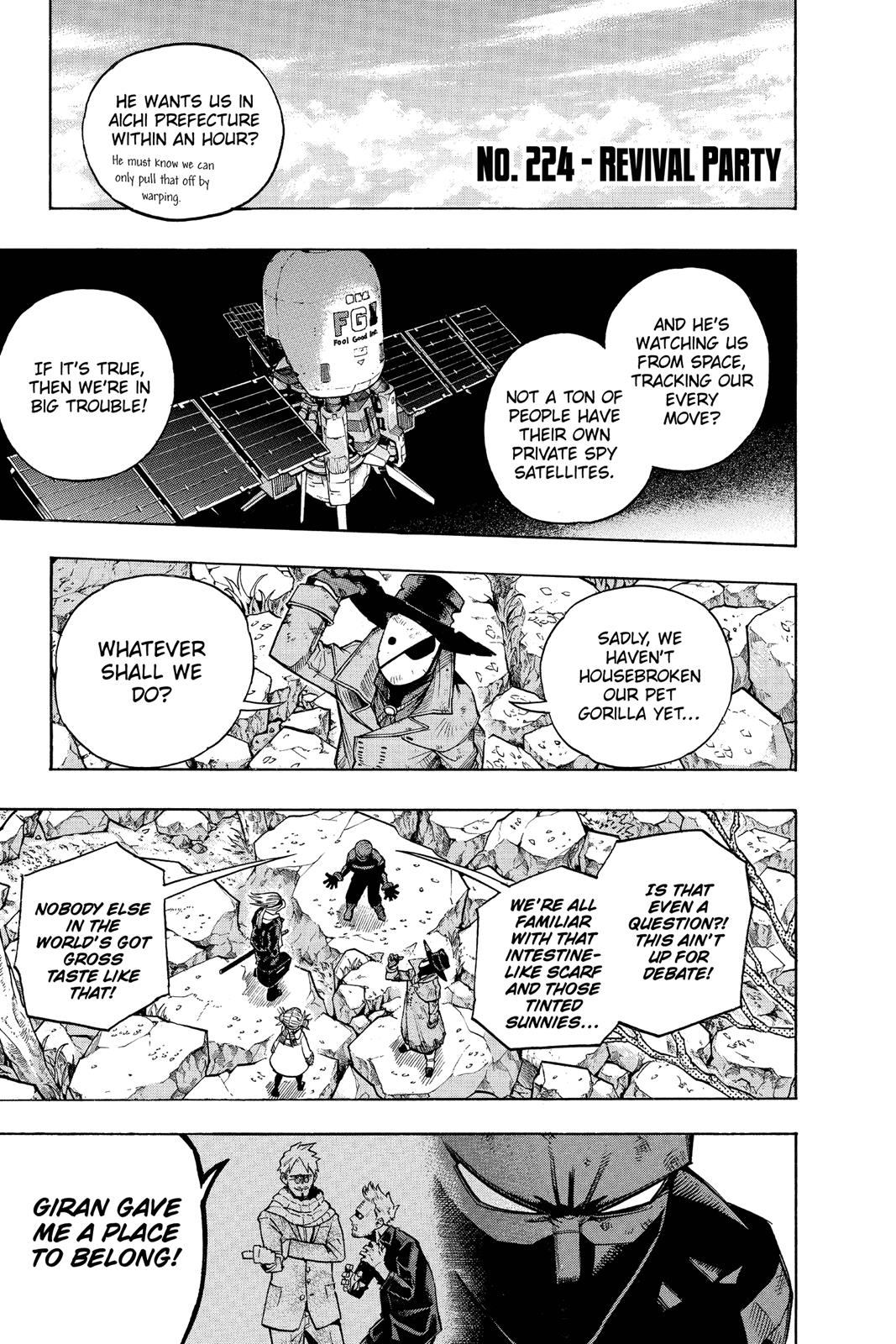 My Hero Academia Chapter 224