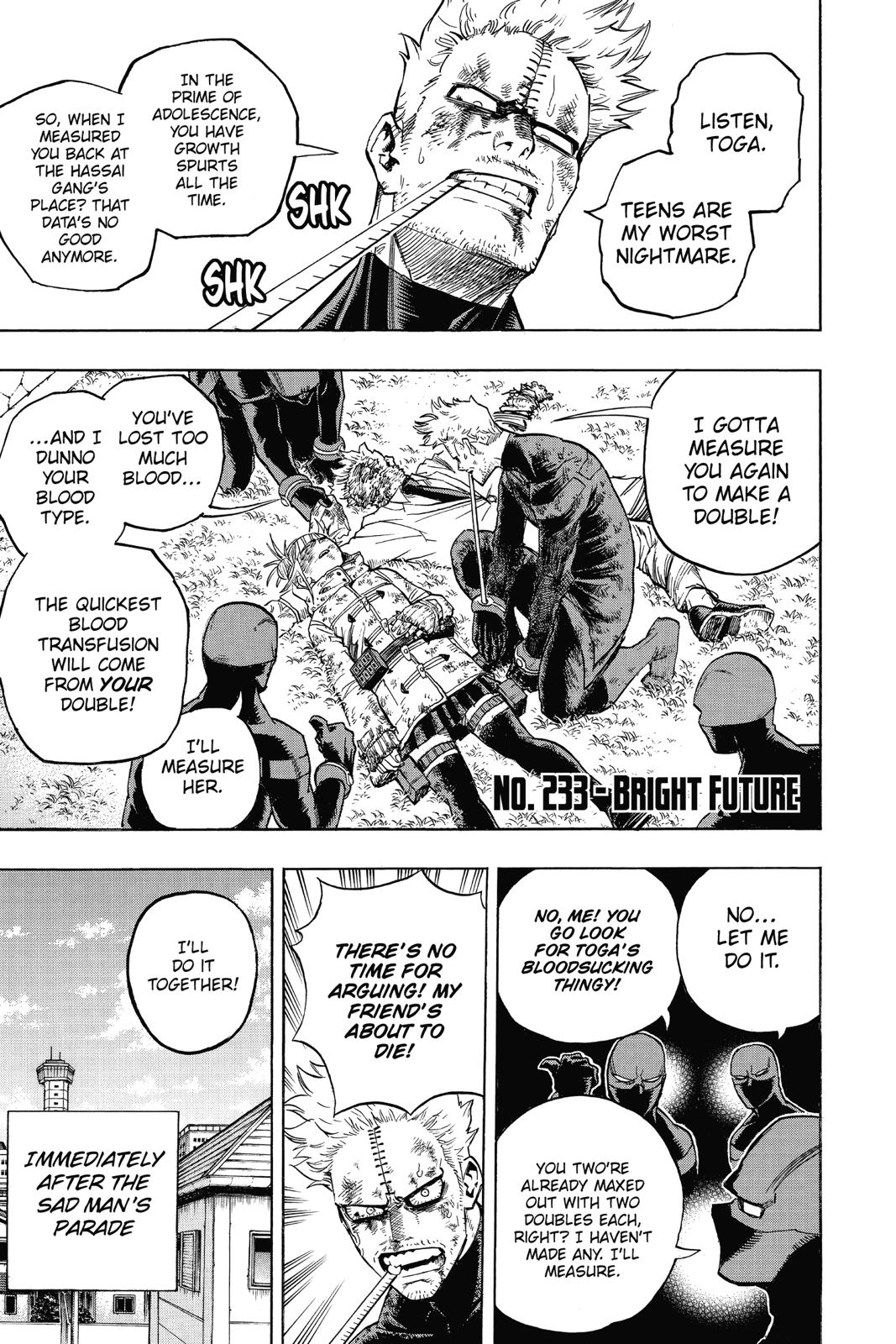My Hero Academia Chapter 232