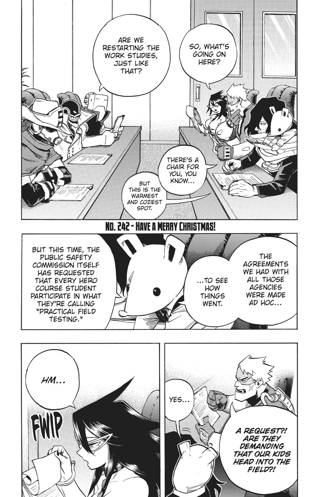 My Hero Academia Chapter 242