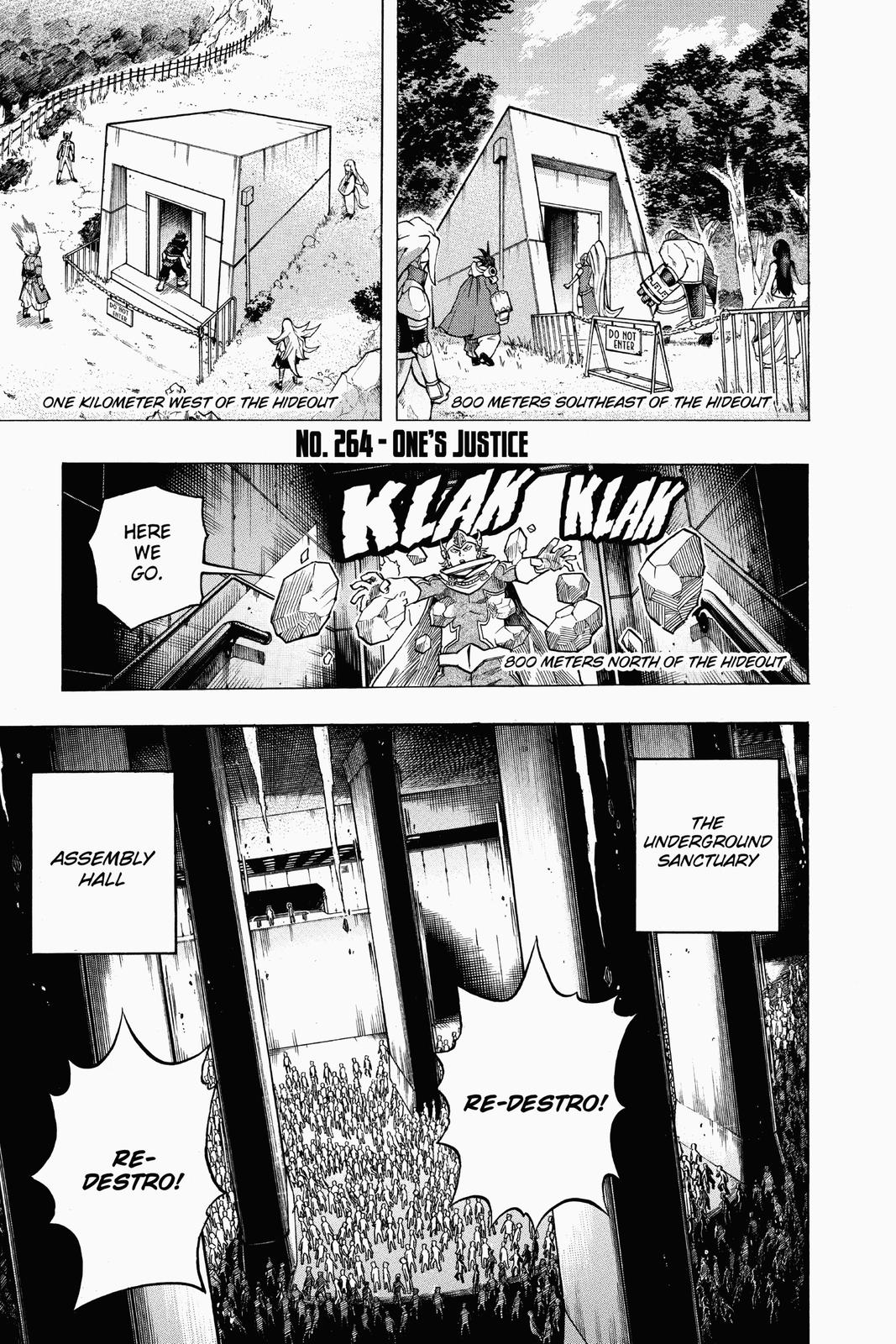 My Hero Academia Chapter 264