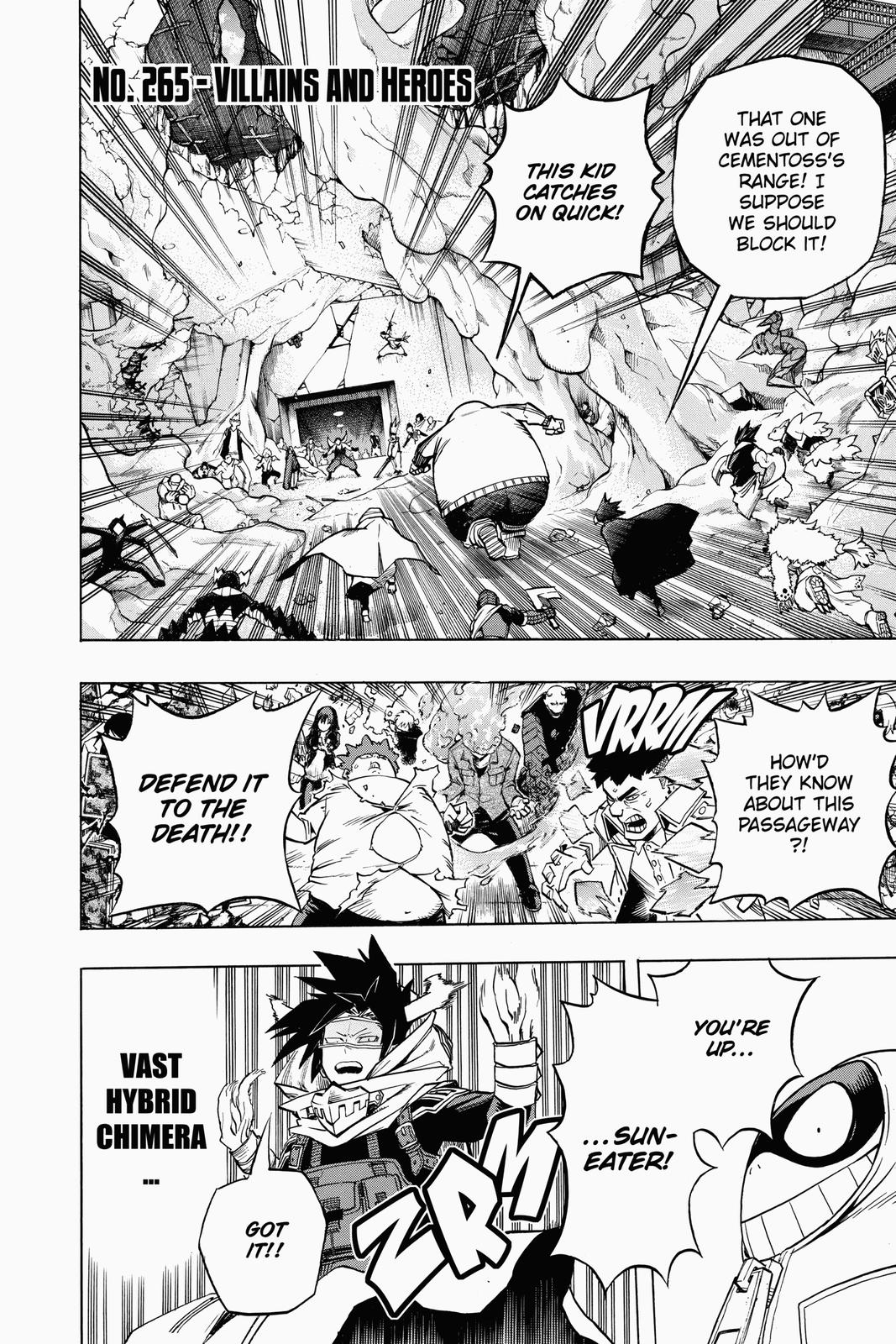My Hero Academia Chapter 265