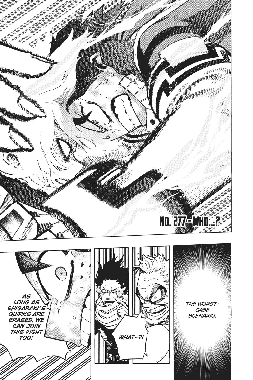My Hero Academia Chapter 277