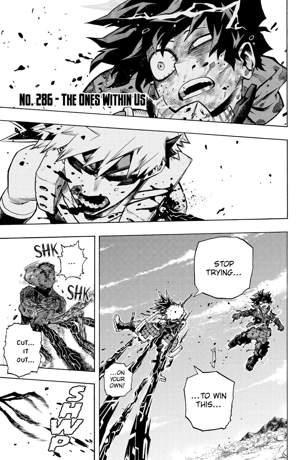 My Hero Academia Chapter 286