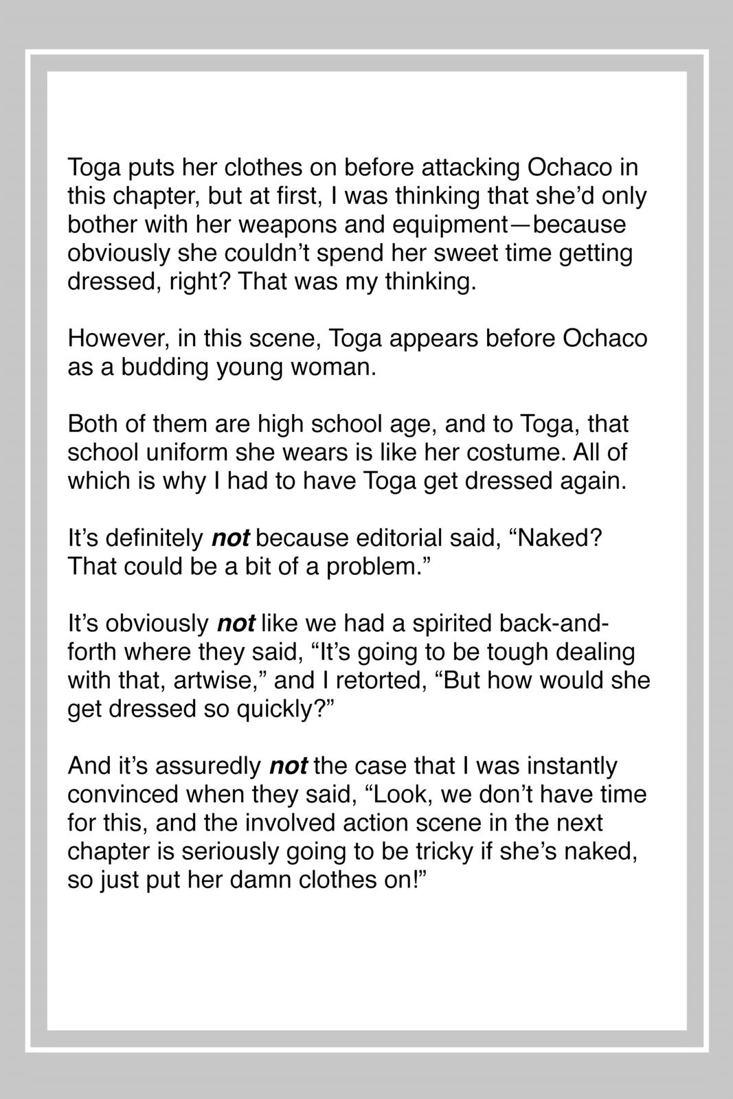 My Hero Academia Chapter 287