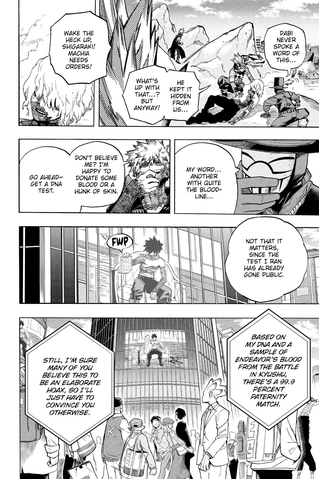 My Hero Academia Chapter 291