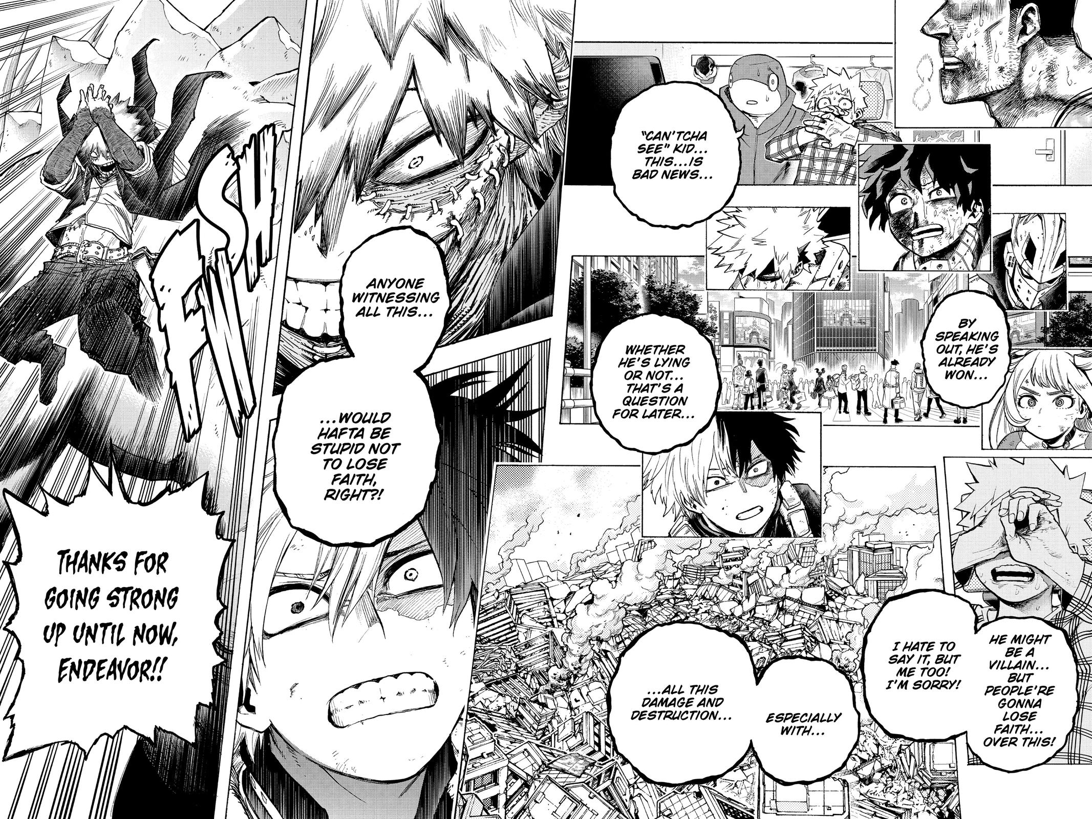 My Hero Academia Chapter 291