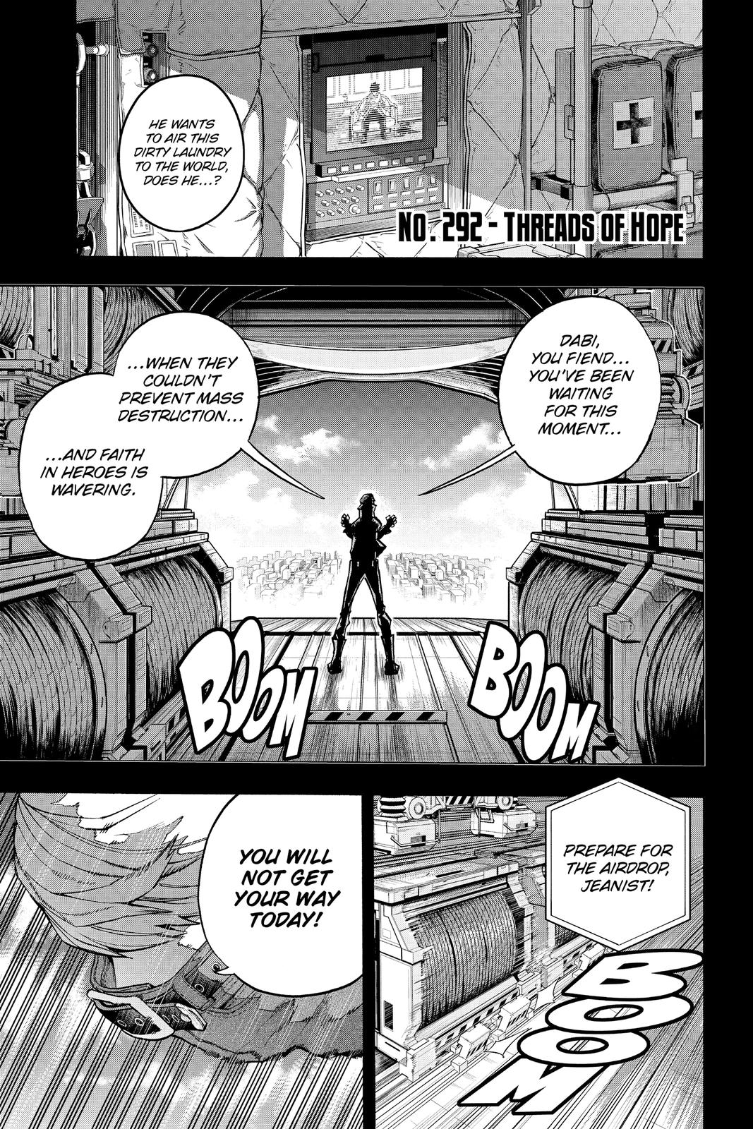 My Hero Academia Chapter 292