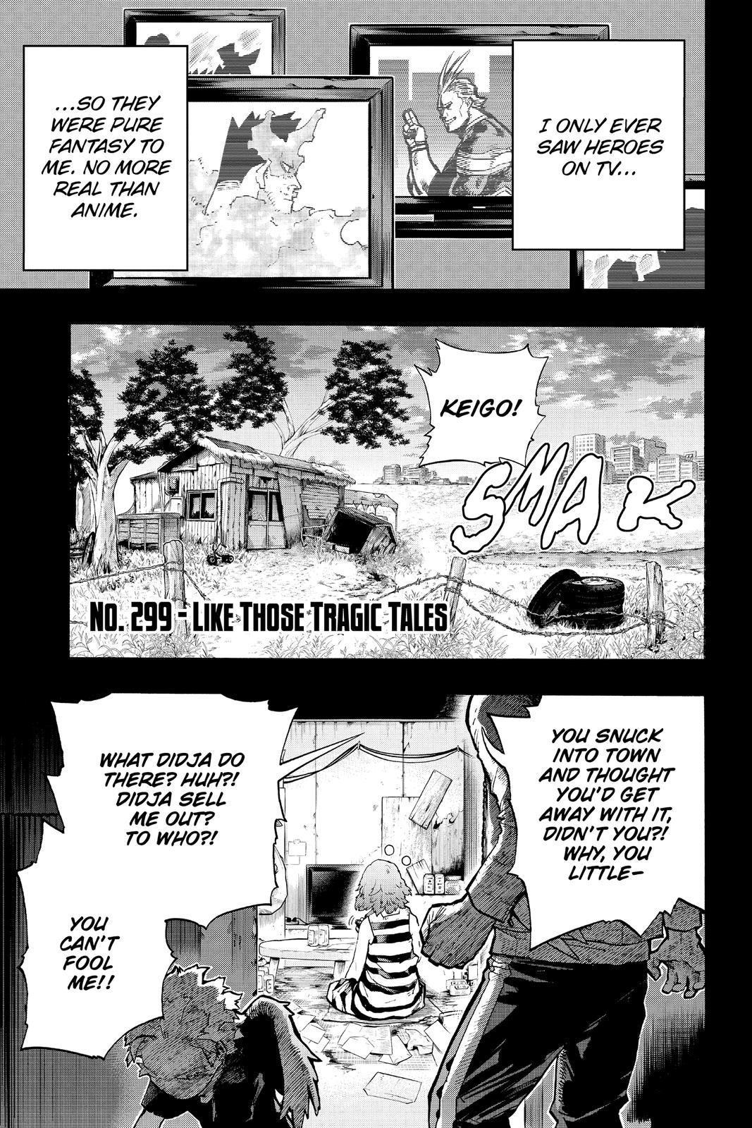 My Hero Academia Chapter 299